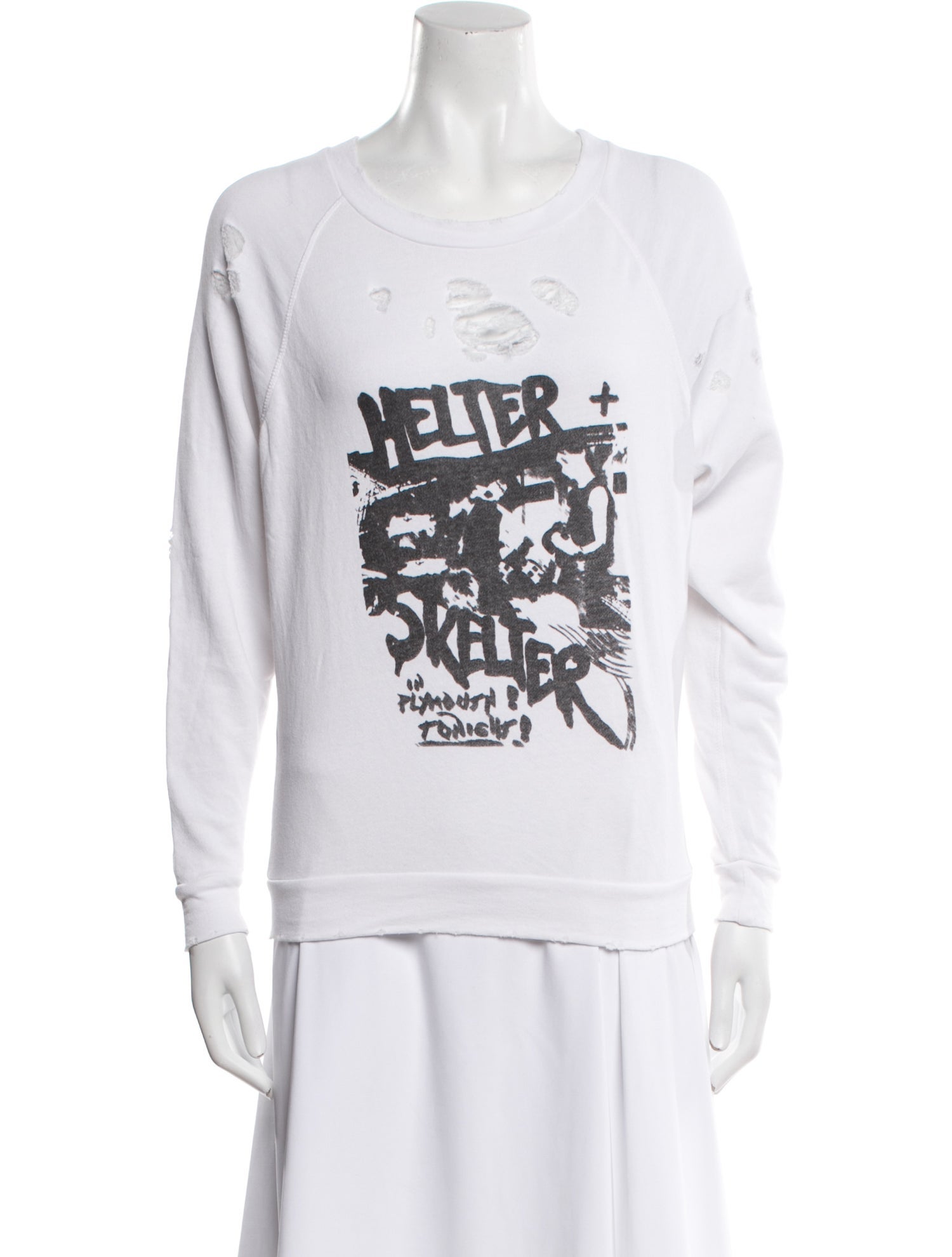 Iro Graphic Print Crew Neck Sweatshirt w/ Tags