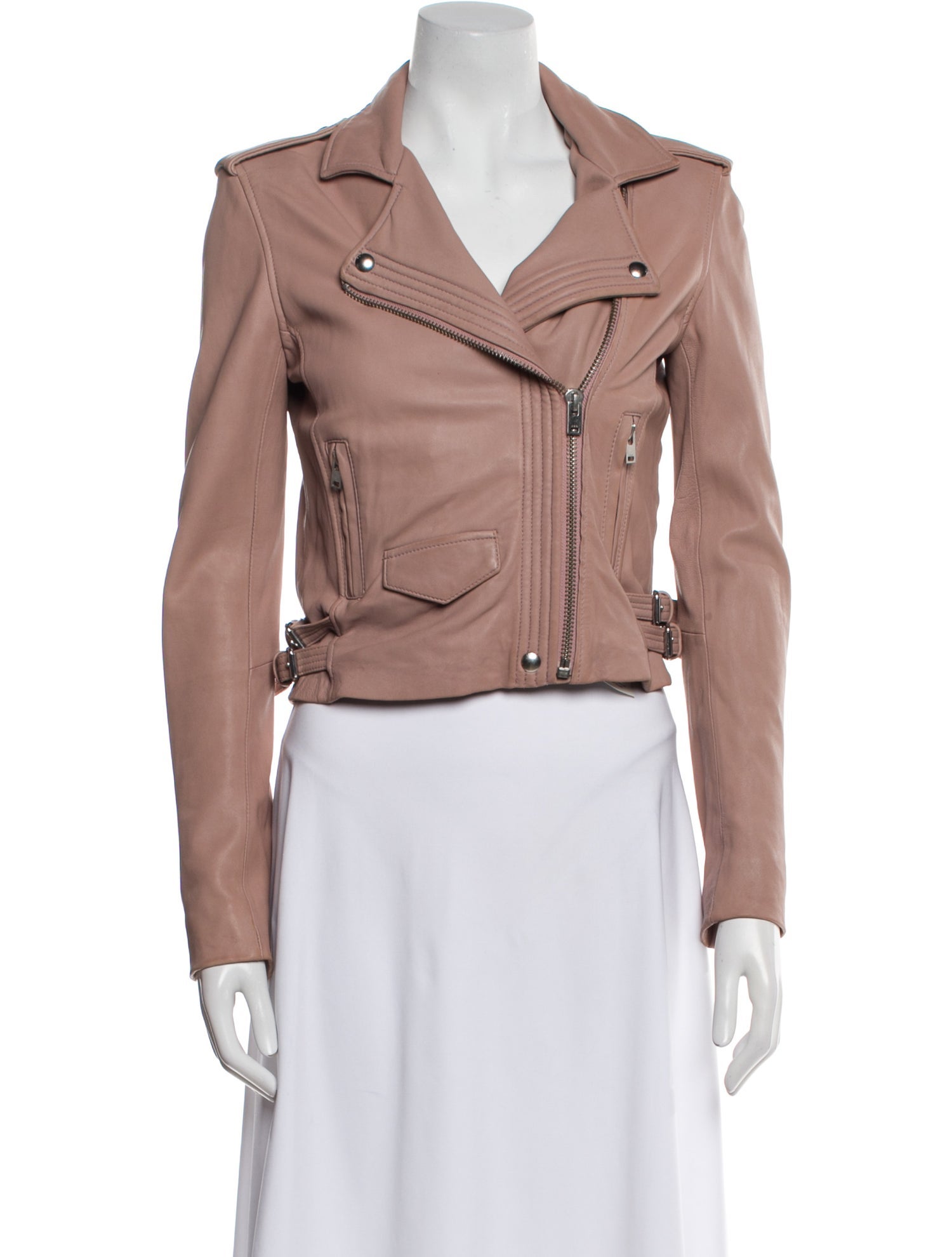 Iro Lamb Leather Biker Jacket