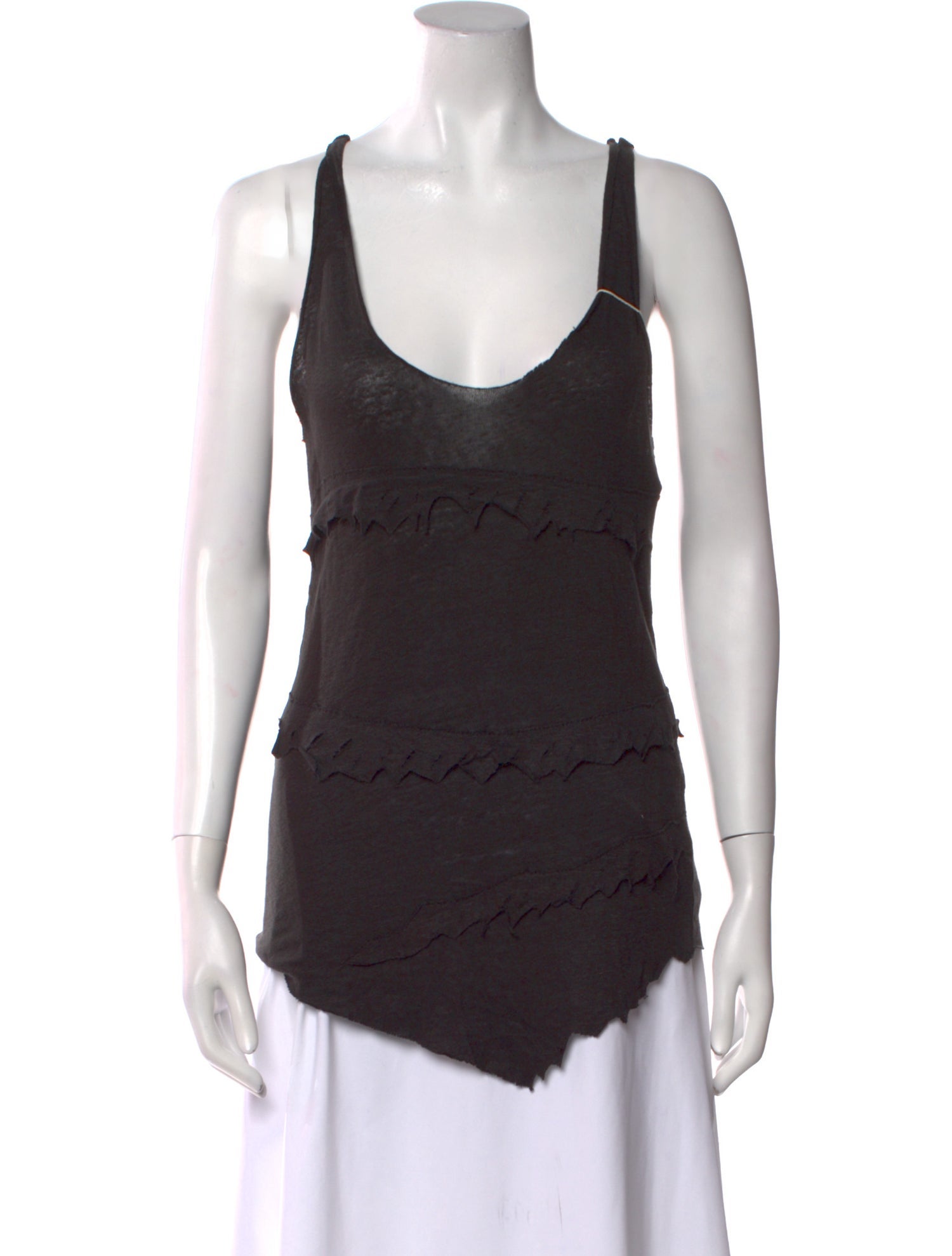 Iro Linen Scoop Neck Top w/ Tags