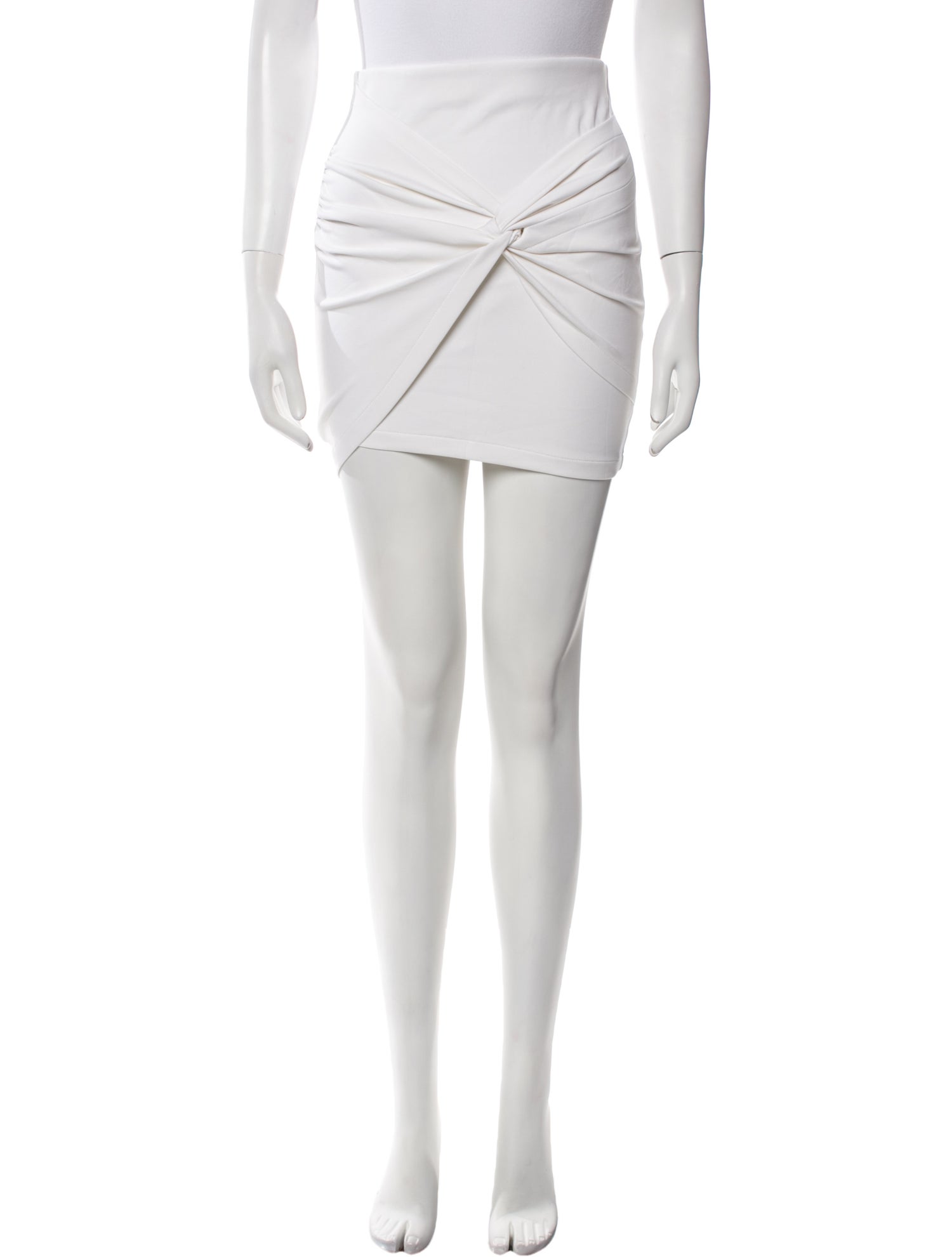 Iro Pleated Accents Mini Skirt w/ Tags