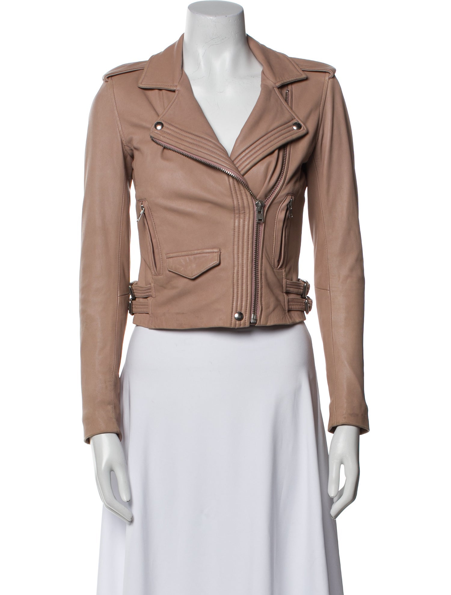 Iro Lamb Leather Biker Jacket