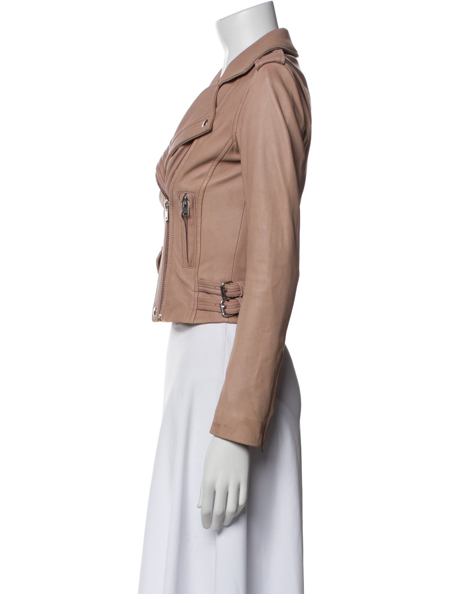 Iro Lamb Leather Biker Jacket