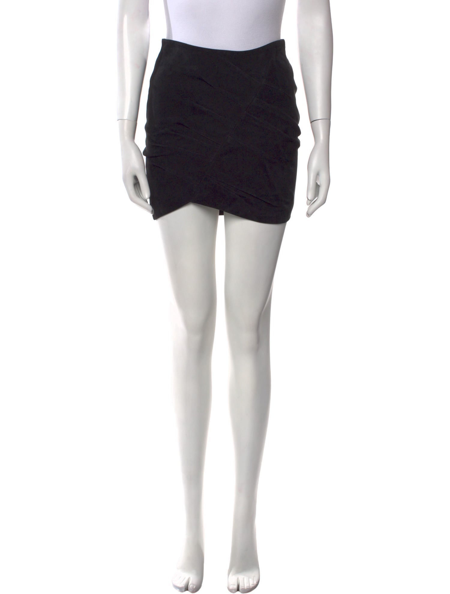 Iro Lamb Leather Mini Skirt