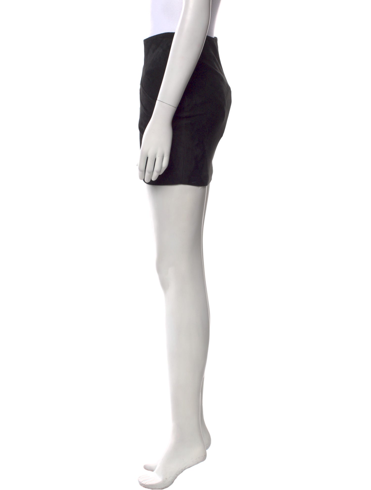 Iro Lamb Leather Mini Skirt