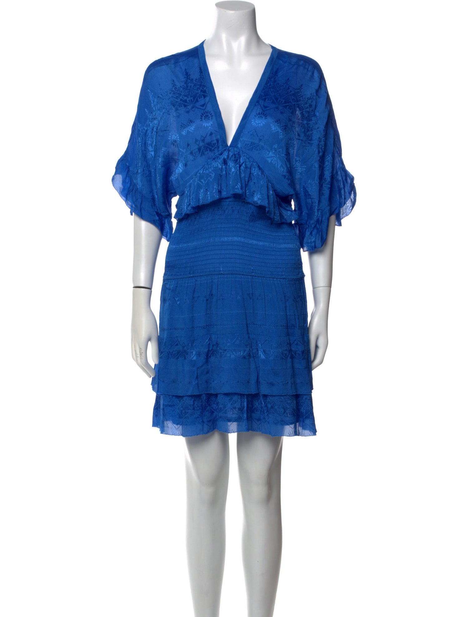 Iro Printed Mini Dress