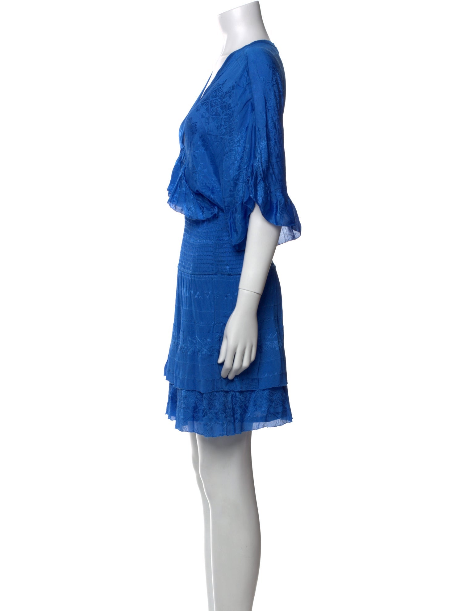 Iro Printed Mini Dress