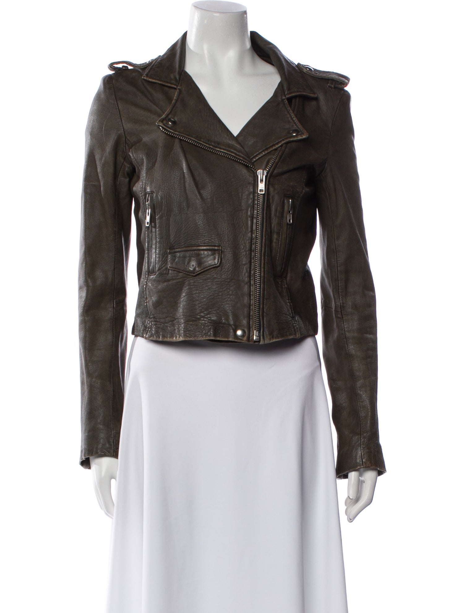 Iro Leather Biker Jacket