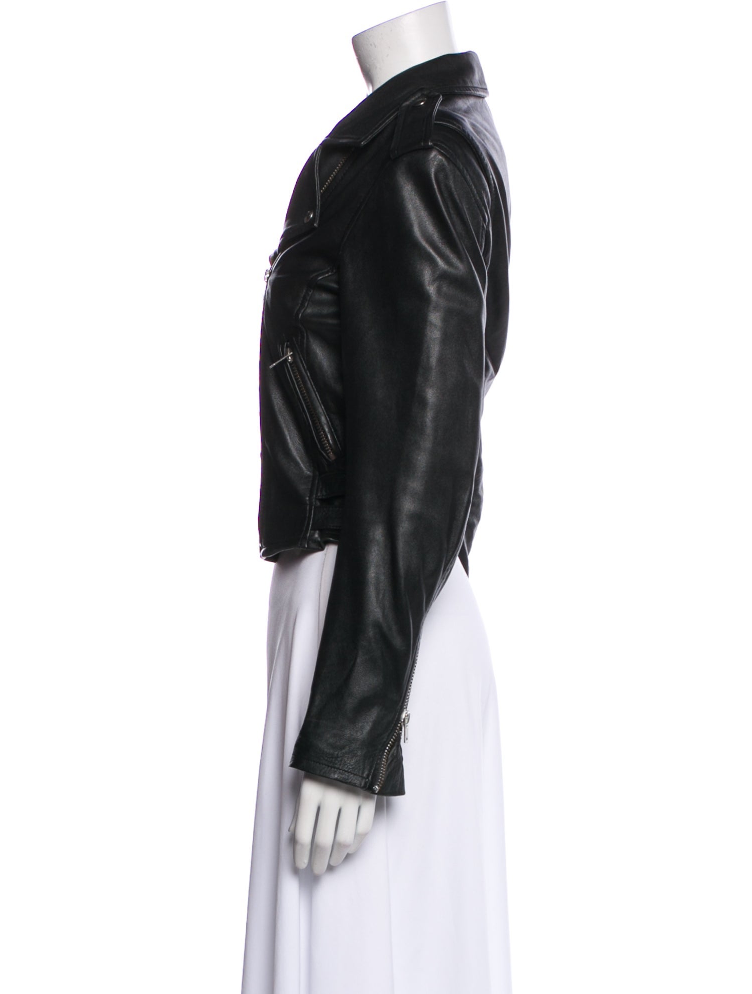 Iro Lamb Leather Biker Jacket