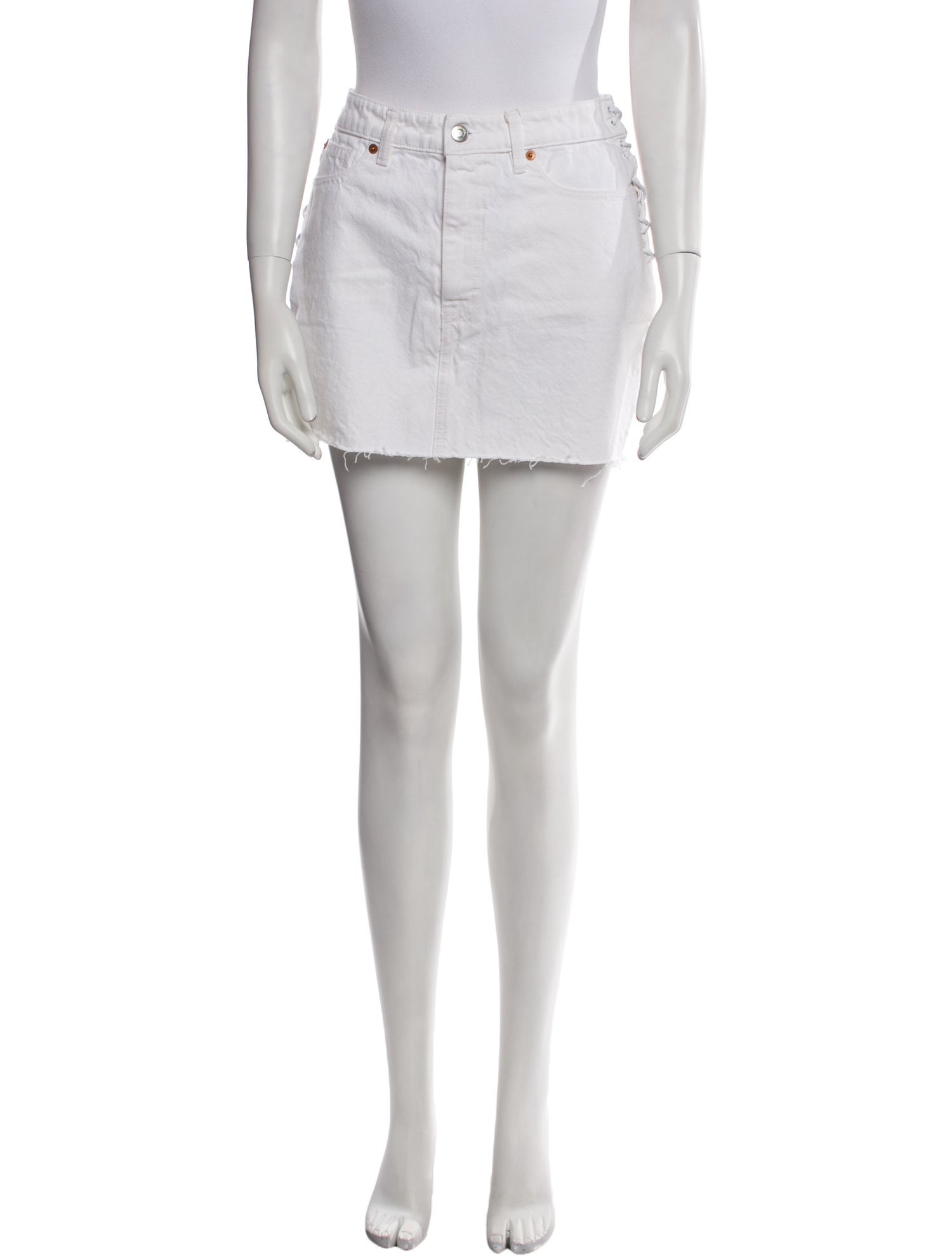 Iro Braided Accents Mini Skirt w/ Tags