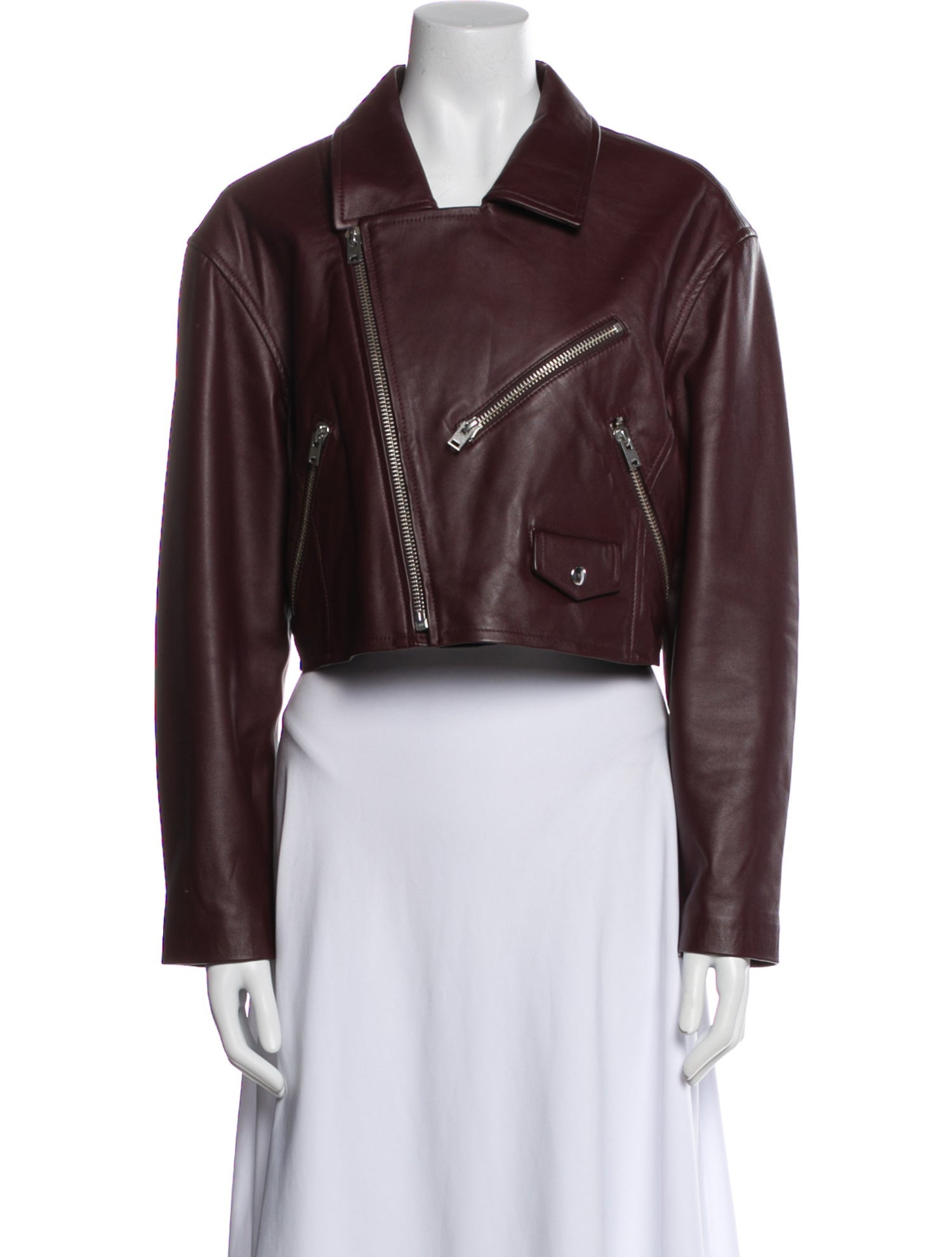 Iro Lamb Leather Biker Jacket