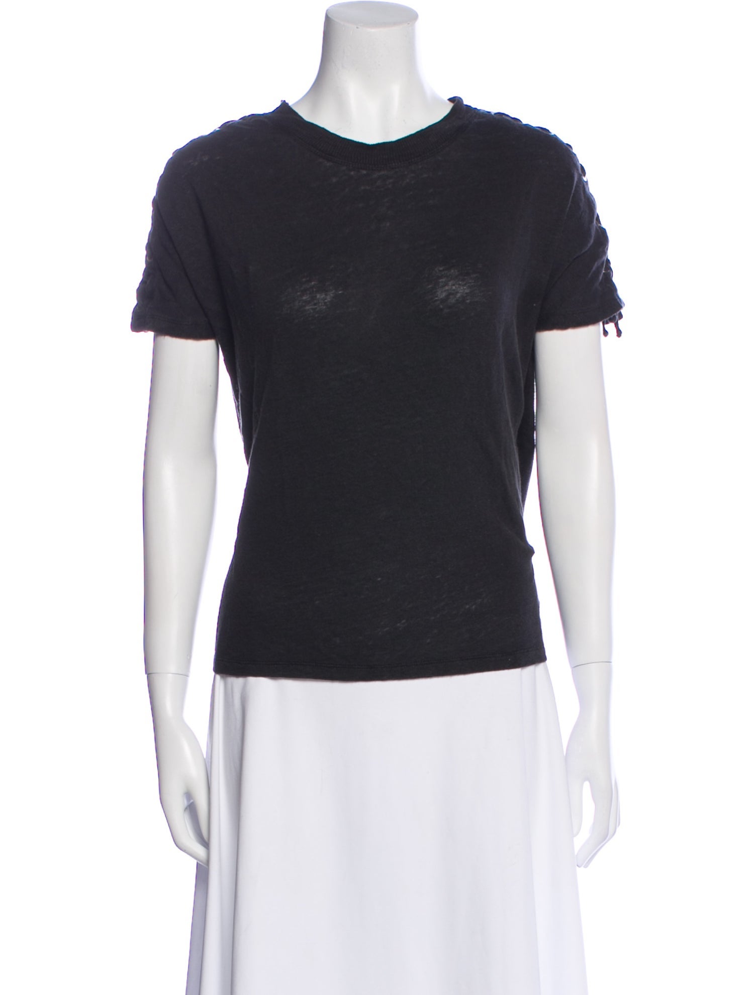 Iro Linen Crew Neck T-Shirt