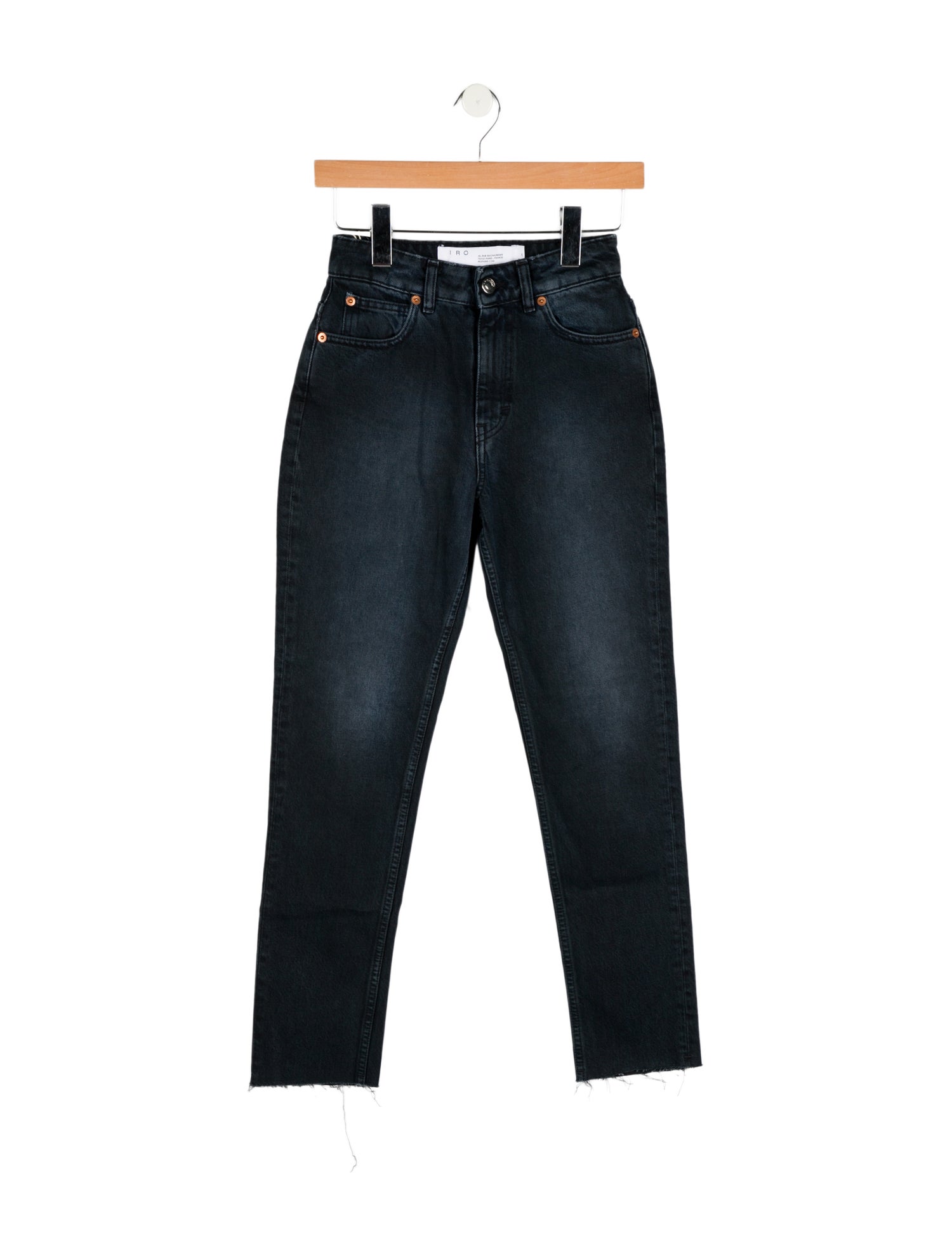 Iro Mid-Rise Straight Leg Jeans w/ Tags