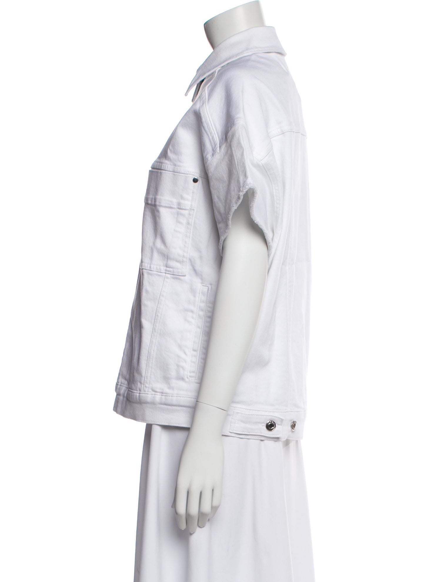 Iro Short Sleeve Button-Up Top w/ Tags