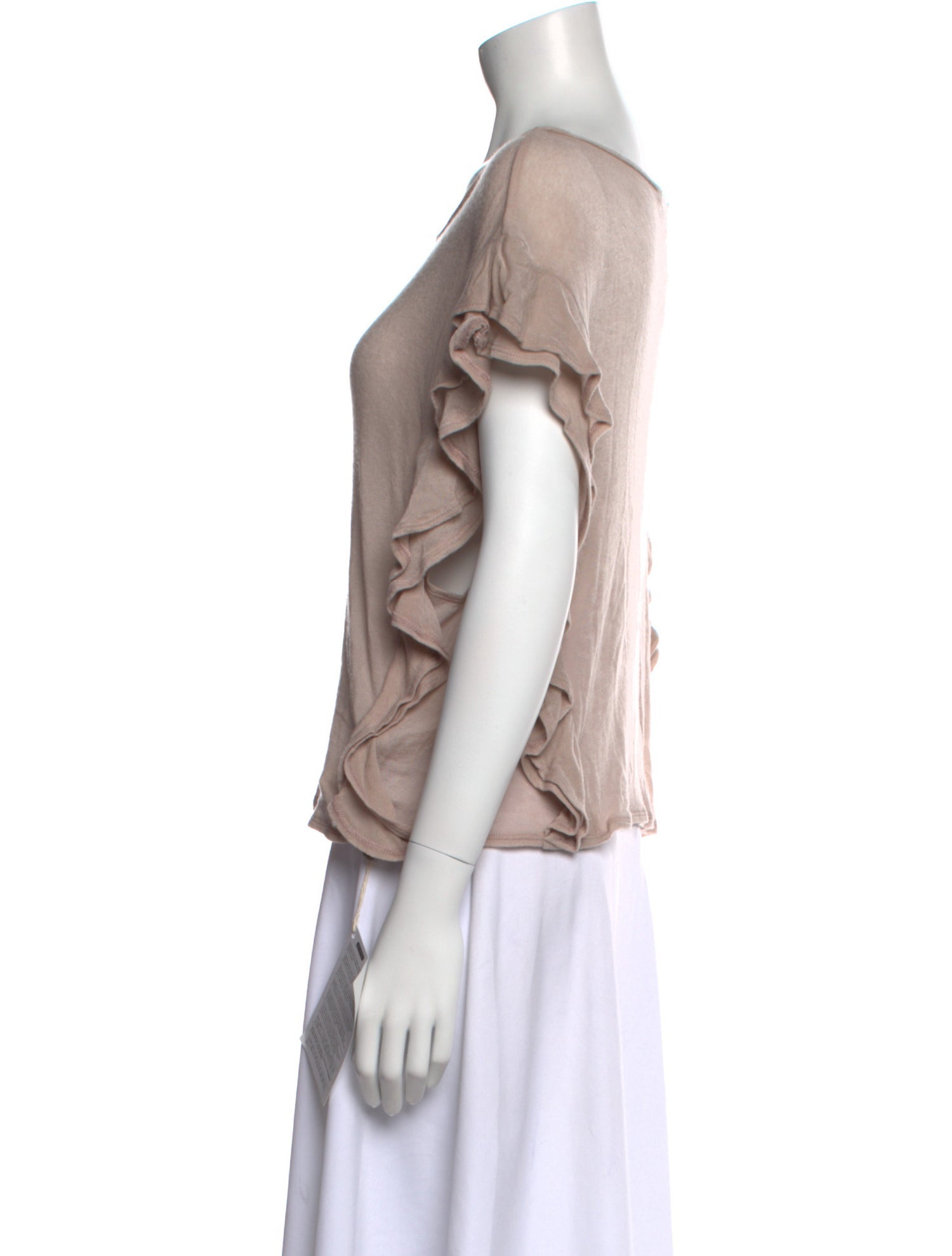 Iro Scoop Neck Short Sleeve T-Shirt