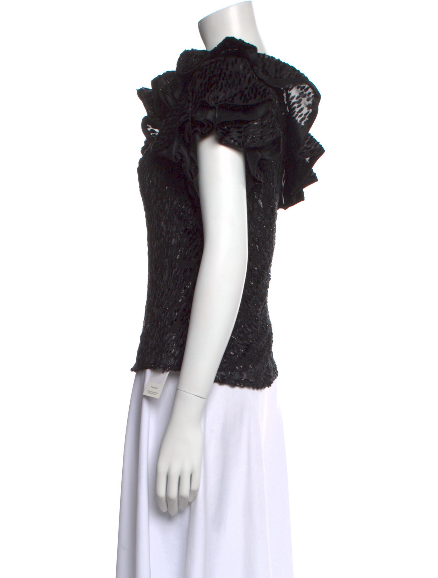 Iro One-Shoulder Short Sleeve Top w/ Tags