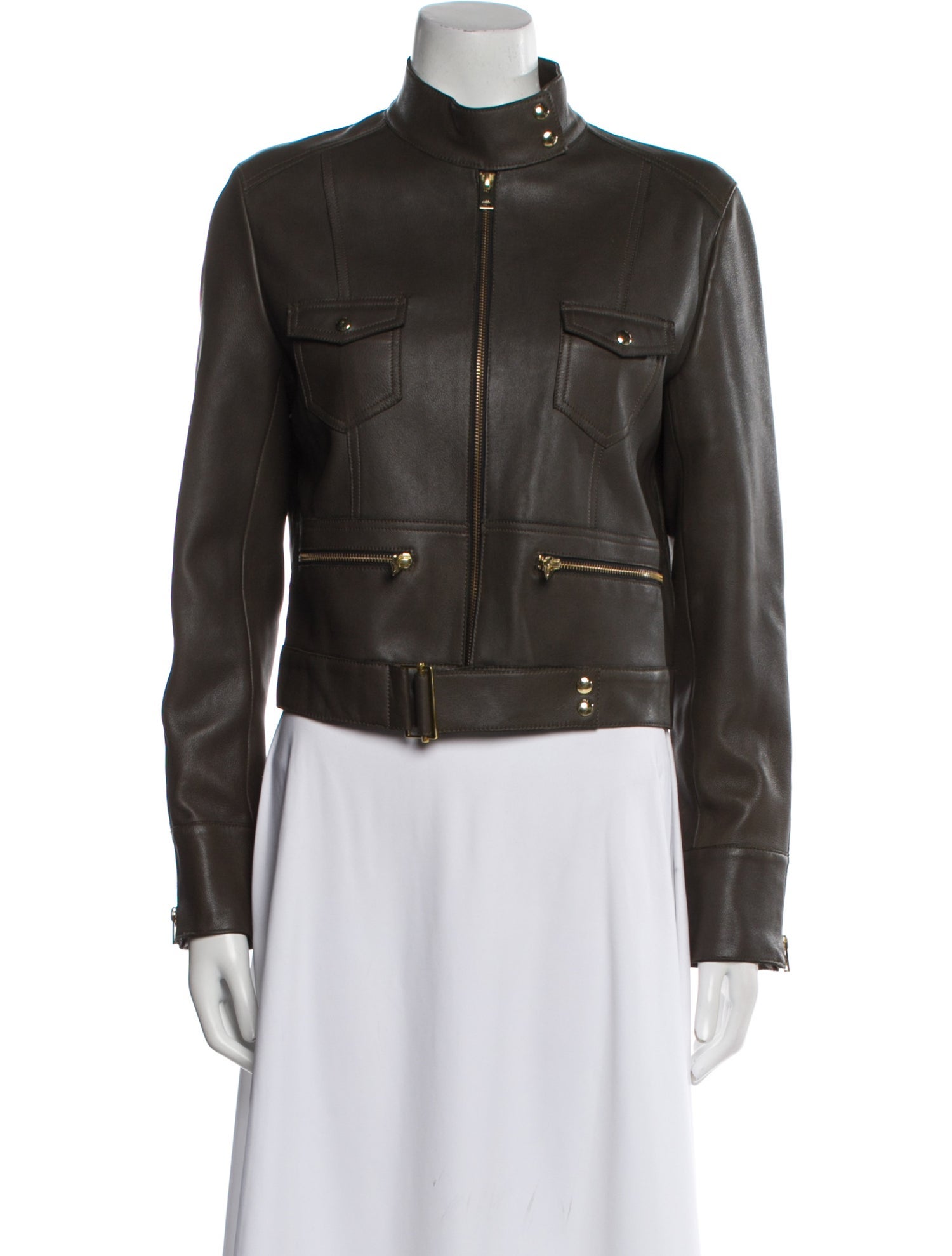 Iro Lamb Leather Biker Jacket