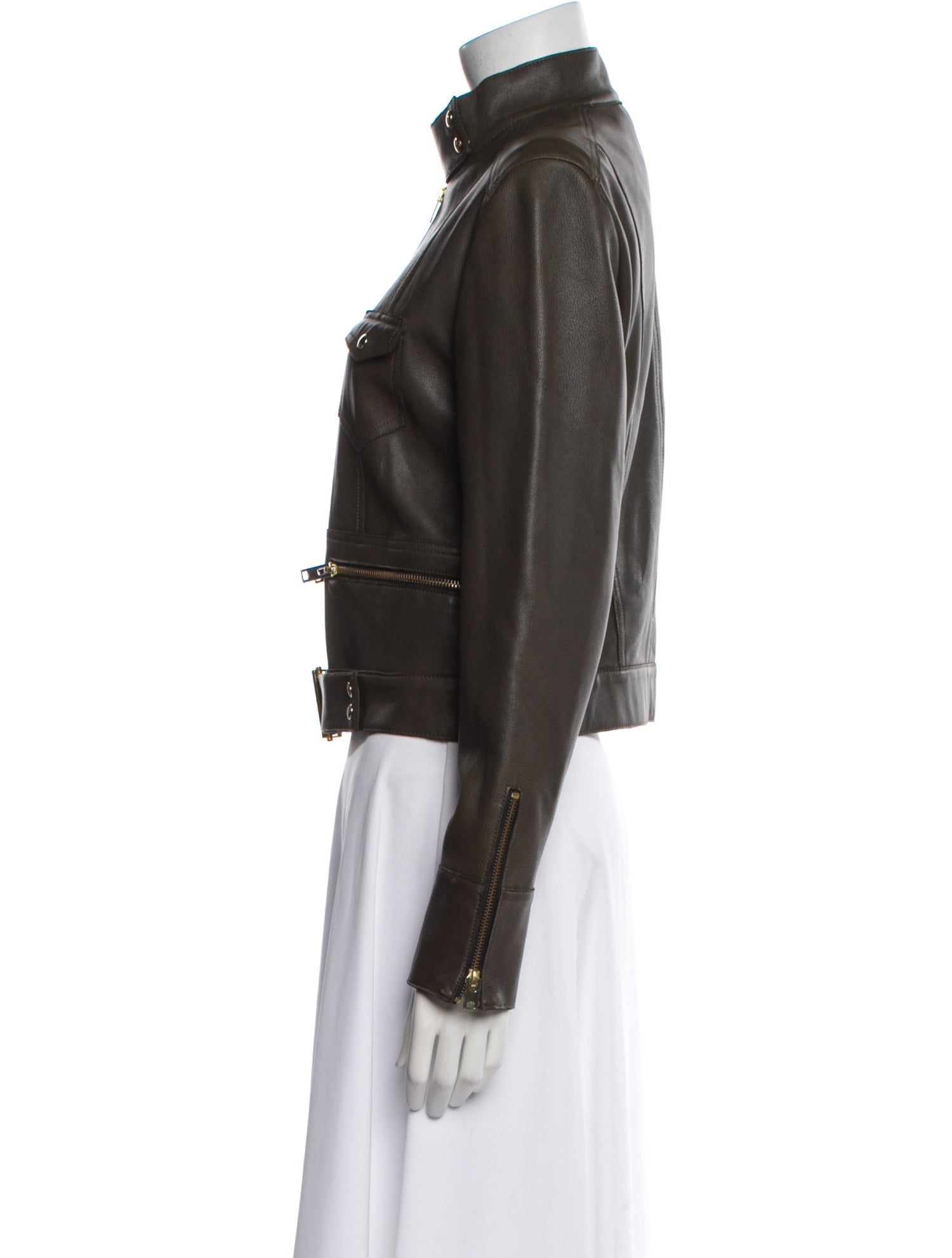 Iro Lamb Leather Biker Jacket