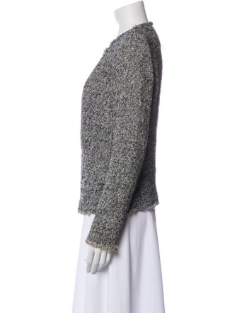 Iro Tweed Pattern Jacket