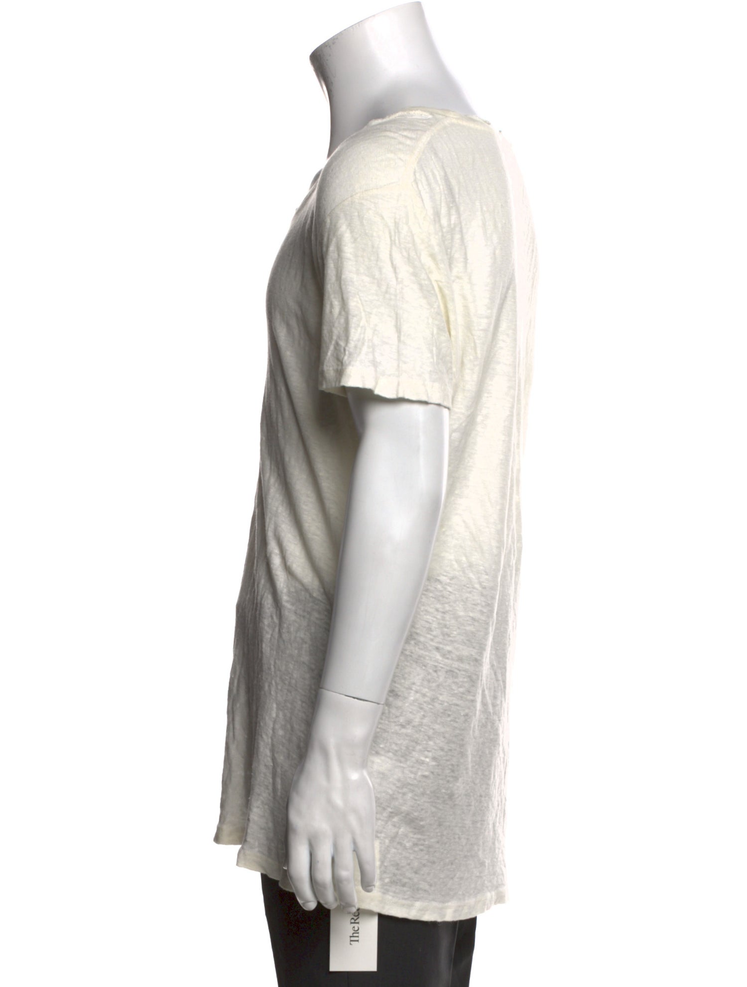 Iro Linen Scoop Neck T-Shirt