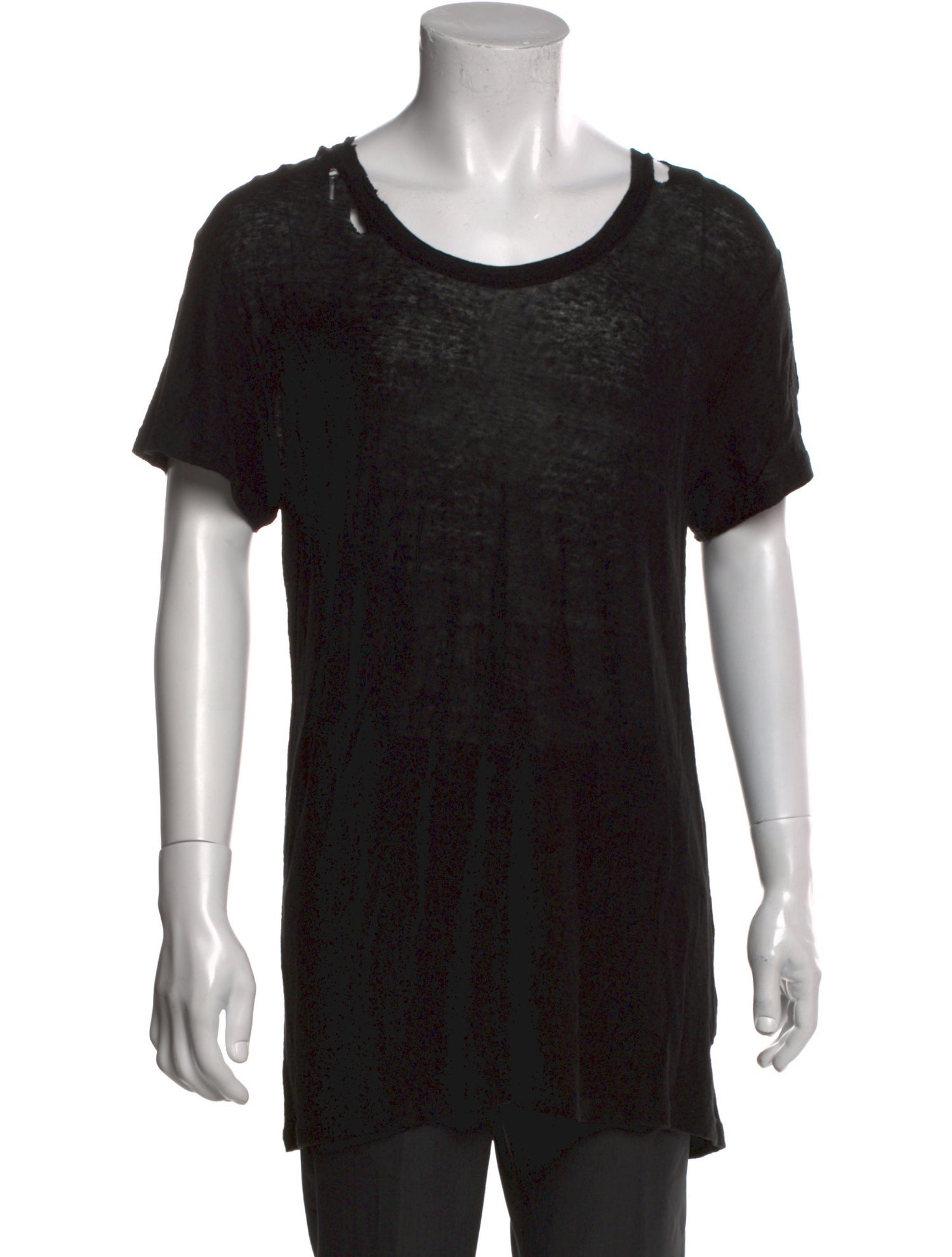 Iro Linen Scoop Neck T-Shirt