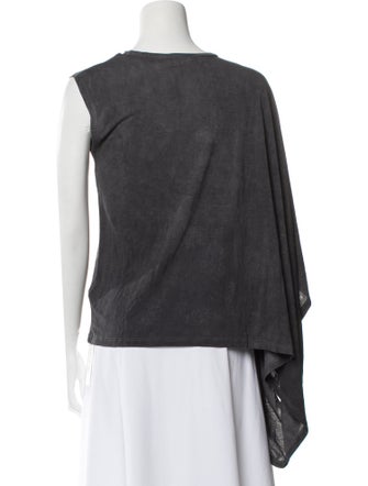 Iro Crew Neck Three-Quarter Sleeve Top