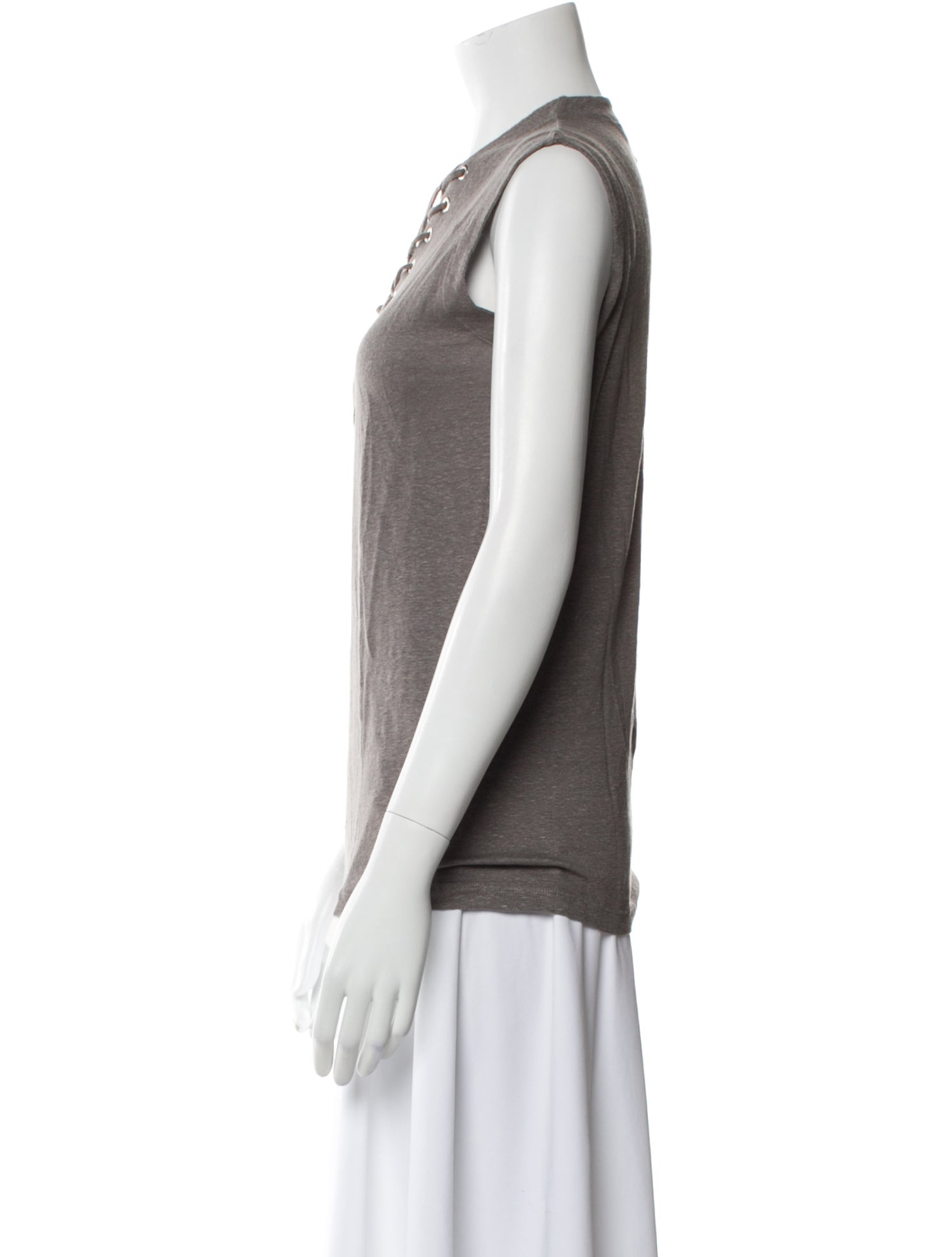 Iro Linen V-Neck Top w/ Tags