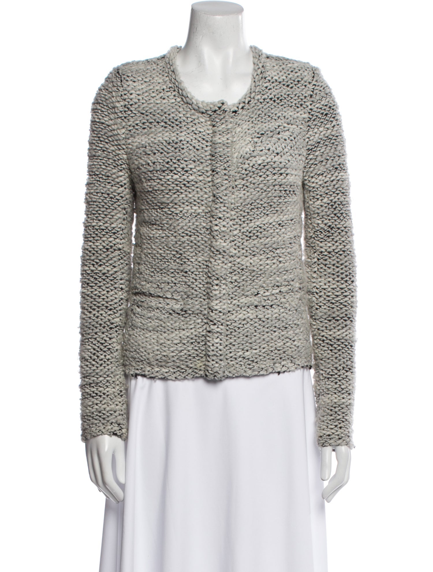 Iro Tweed Pattern Jacket