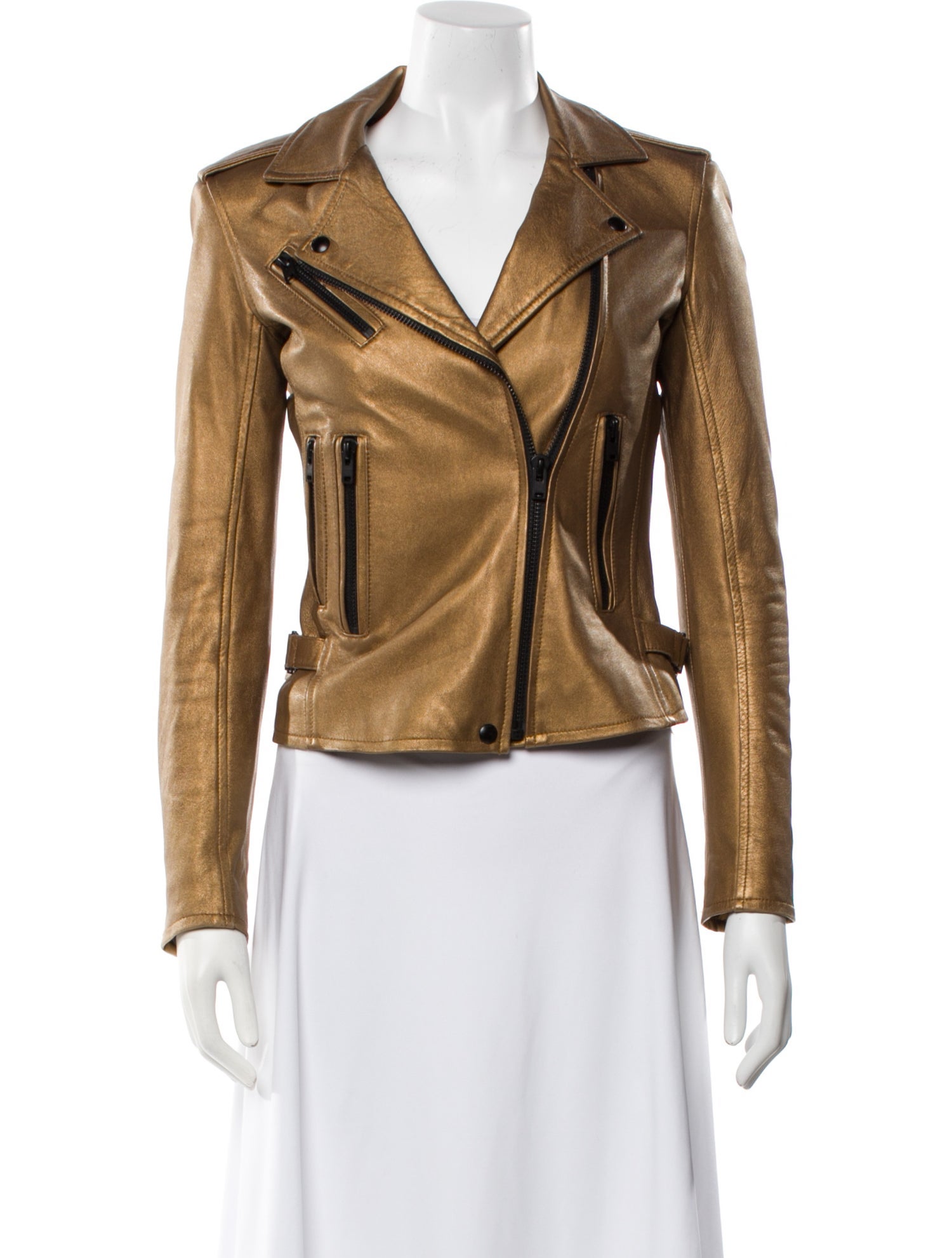 Iro Lamb Leather Biker Jacket