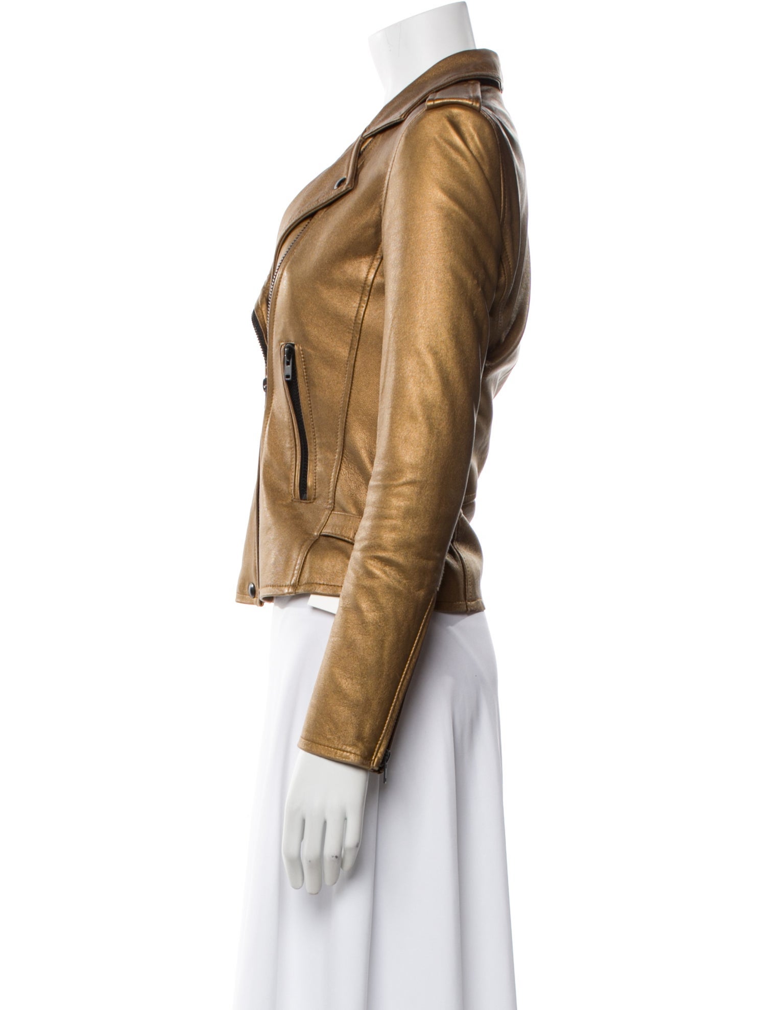 Iro Lamb Leather Biker Jacket