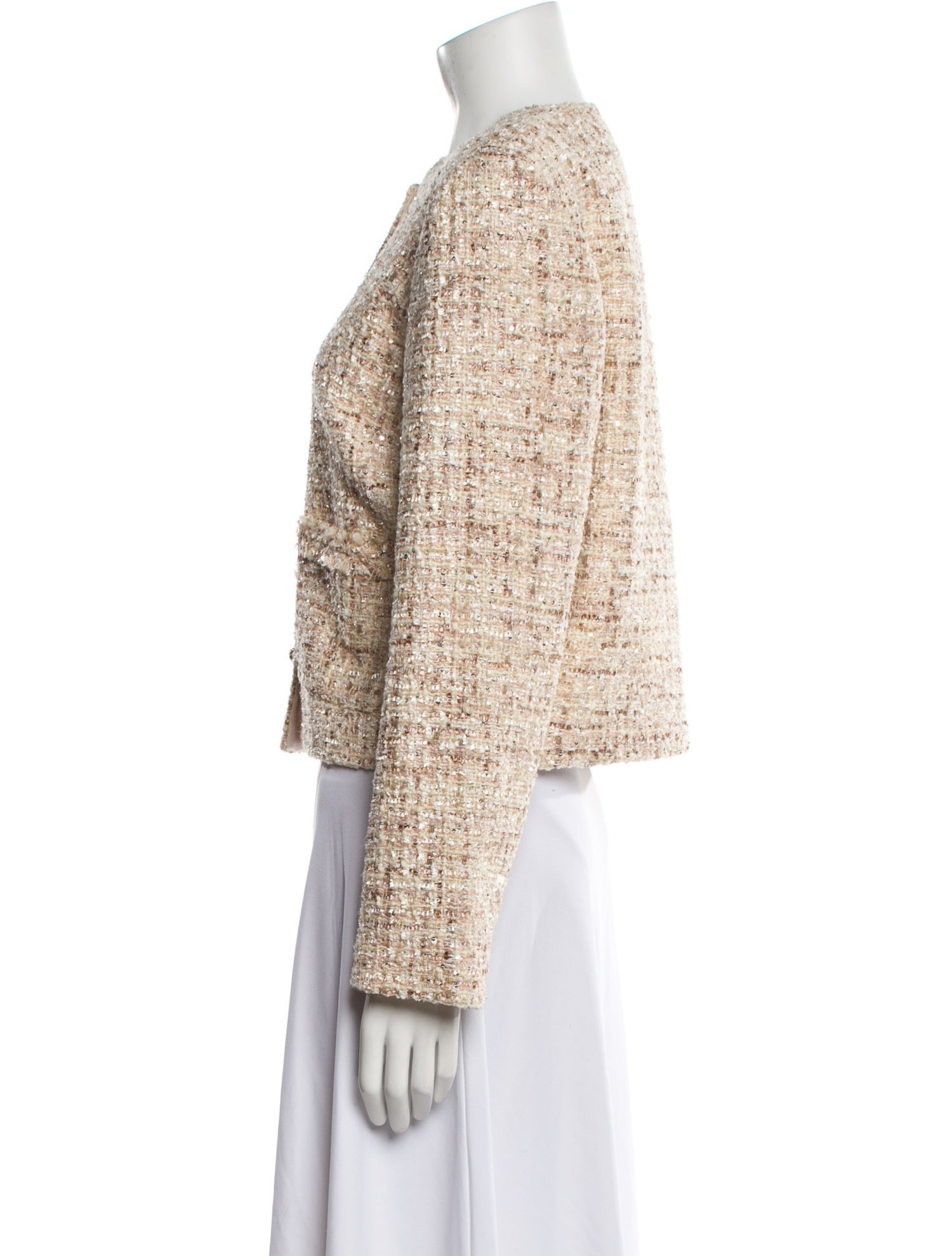 Iro Tweed Pattern Evening Jacket w/ Tags