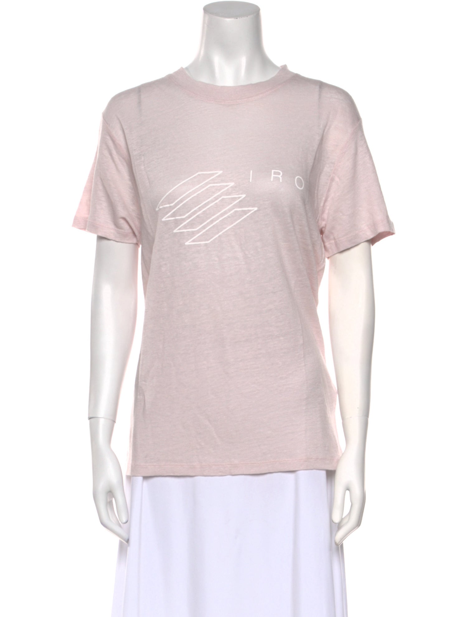 Iro Linen Graphic Print T-Shirt w/ Tags