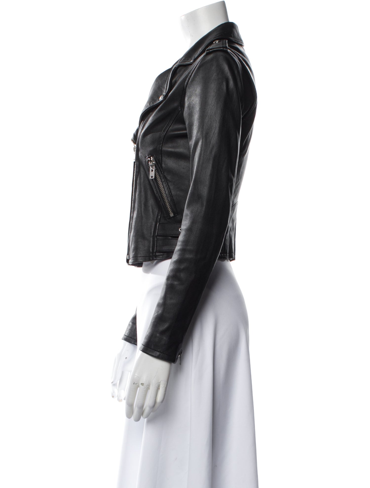 Iro Lamb Leather Biker Jacket