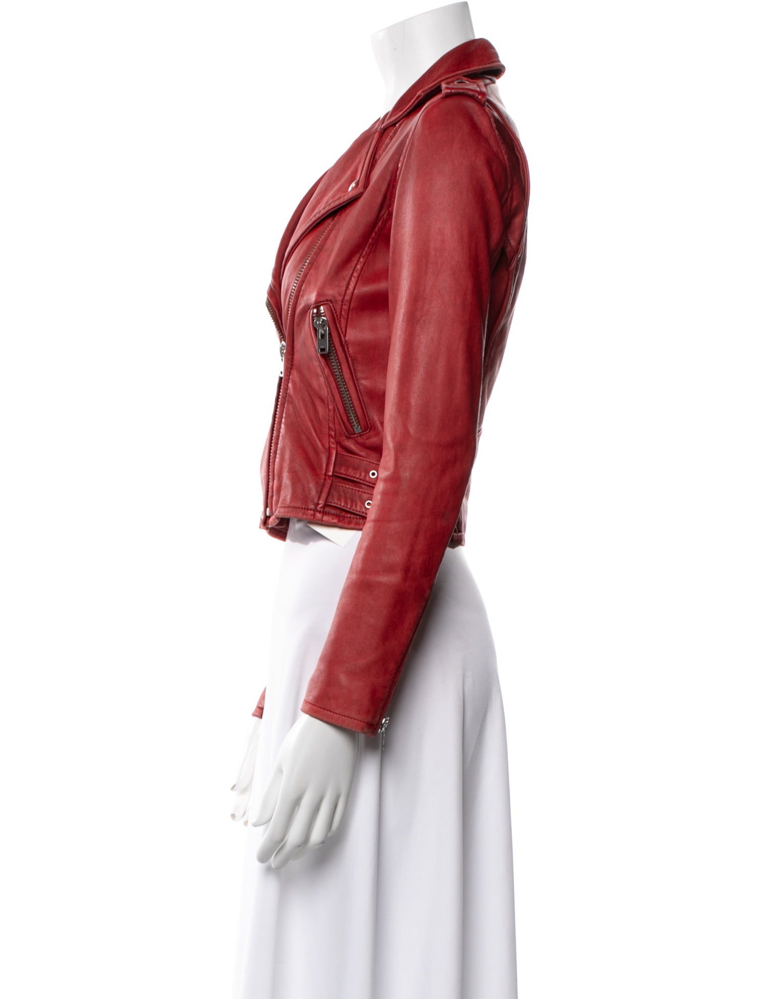 Iro Lamb Leather Biker Jacket