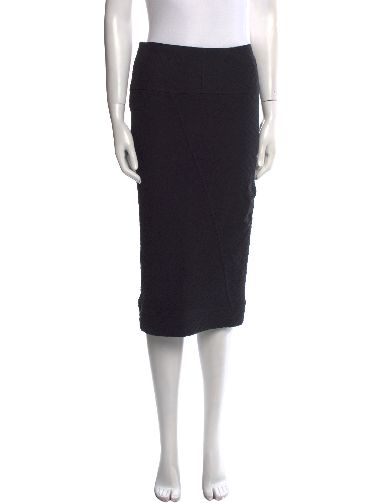 Iro Embroidered Accent Knee-Length Skirt