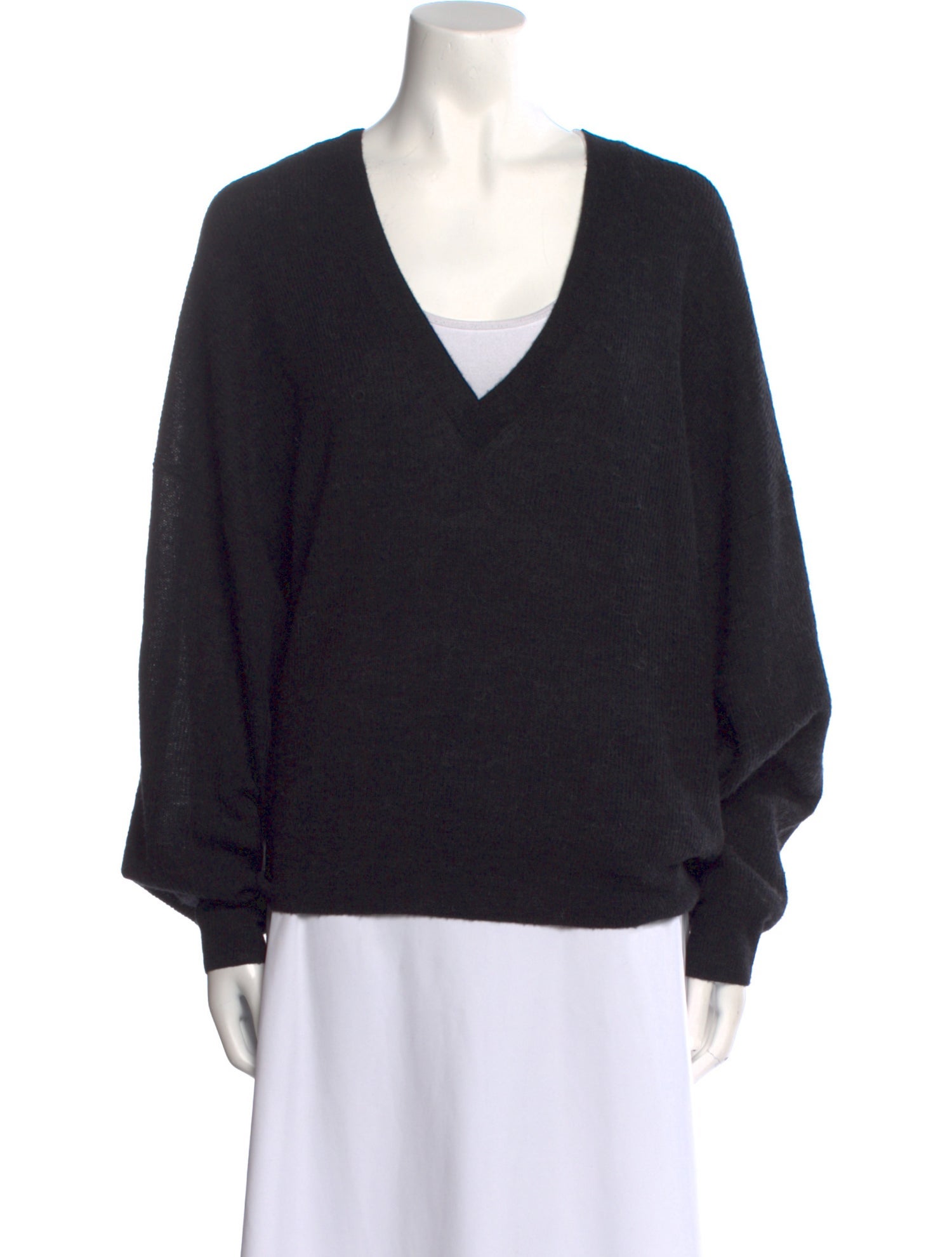 Iro V-Neck Long Sleeve Sweatshirt