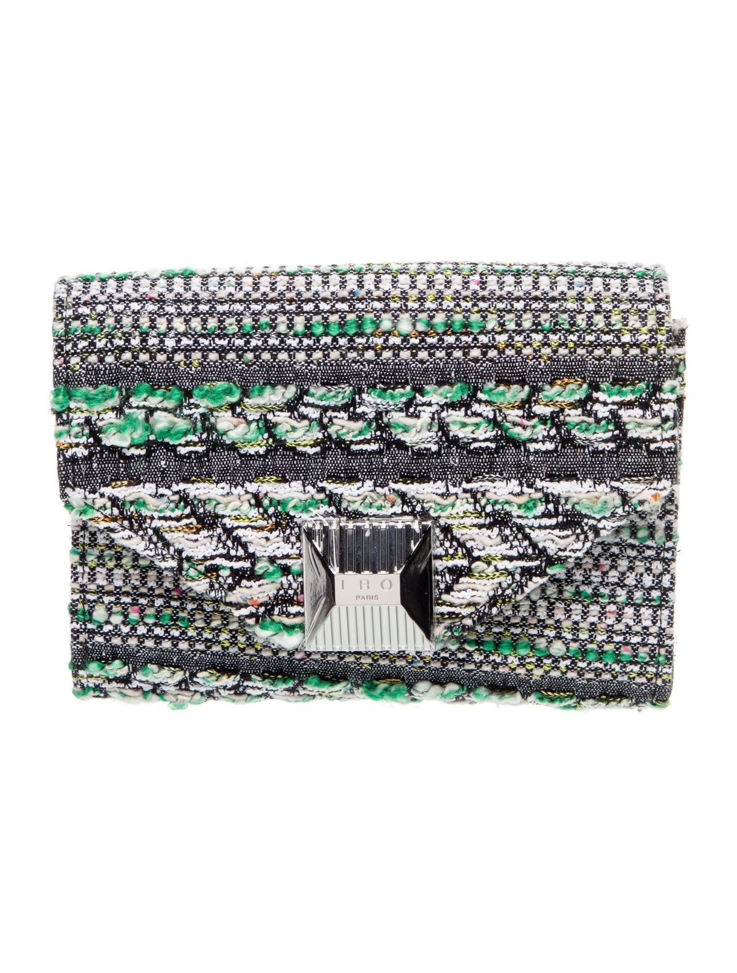 Iro Tweed Shoulder Bag