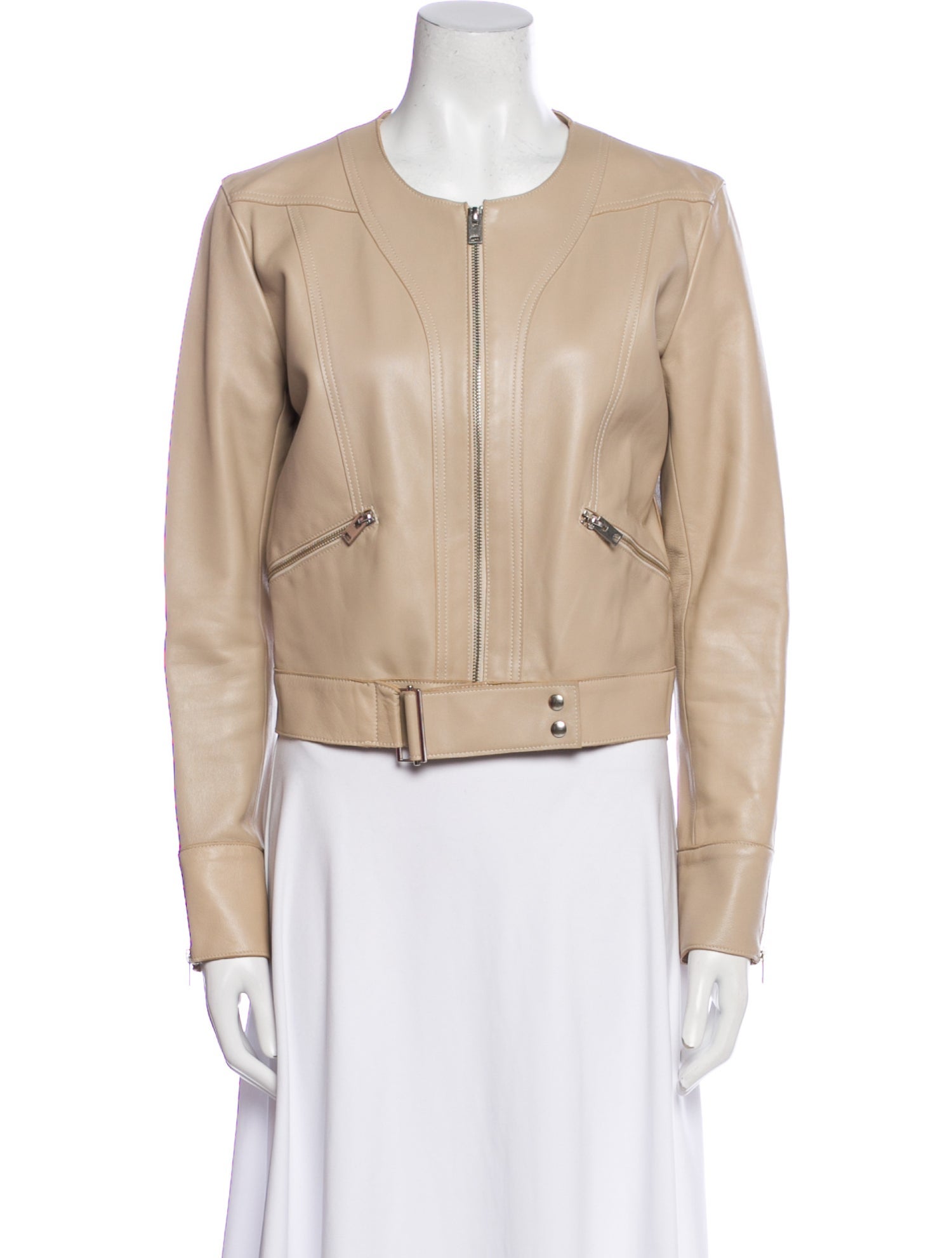 Iro Lamb Leather Biker Jacket