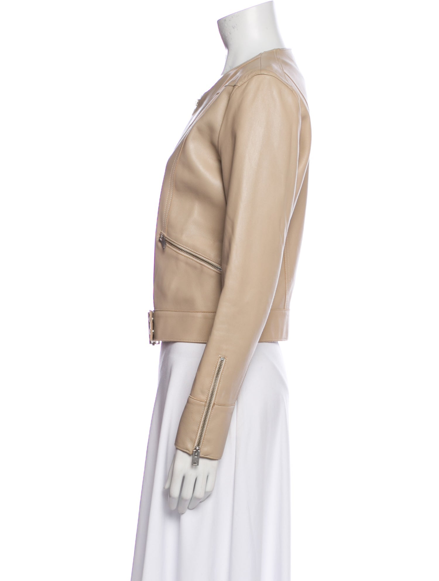 Iro Lamb Leather Biker Jacket