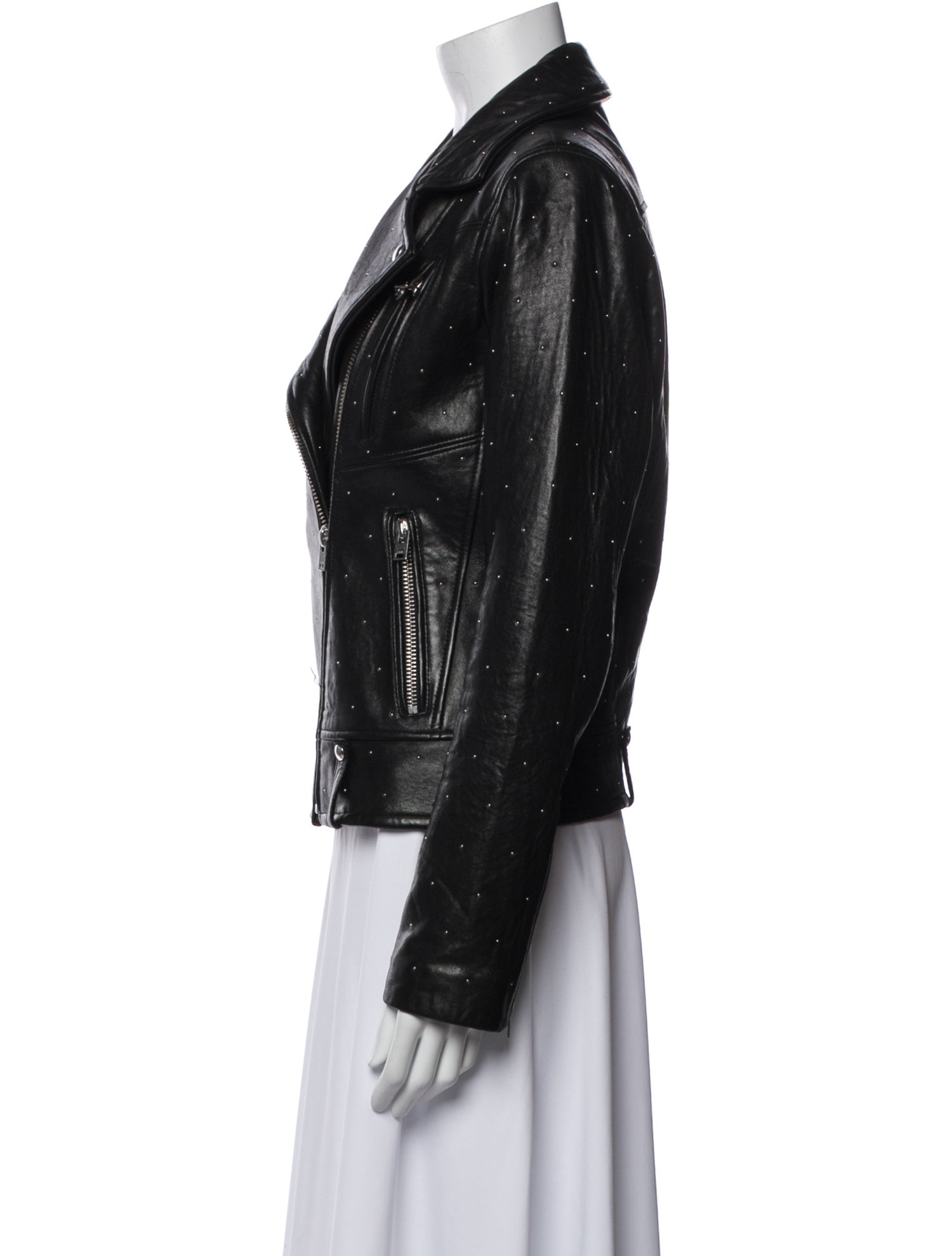 Iro Lamb Leather Biker Jacket
