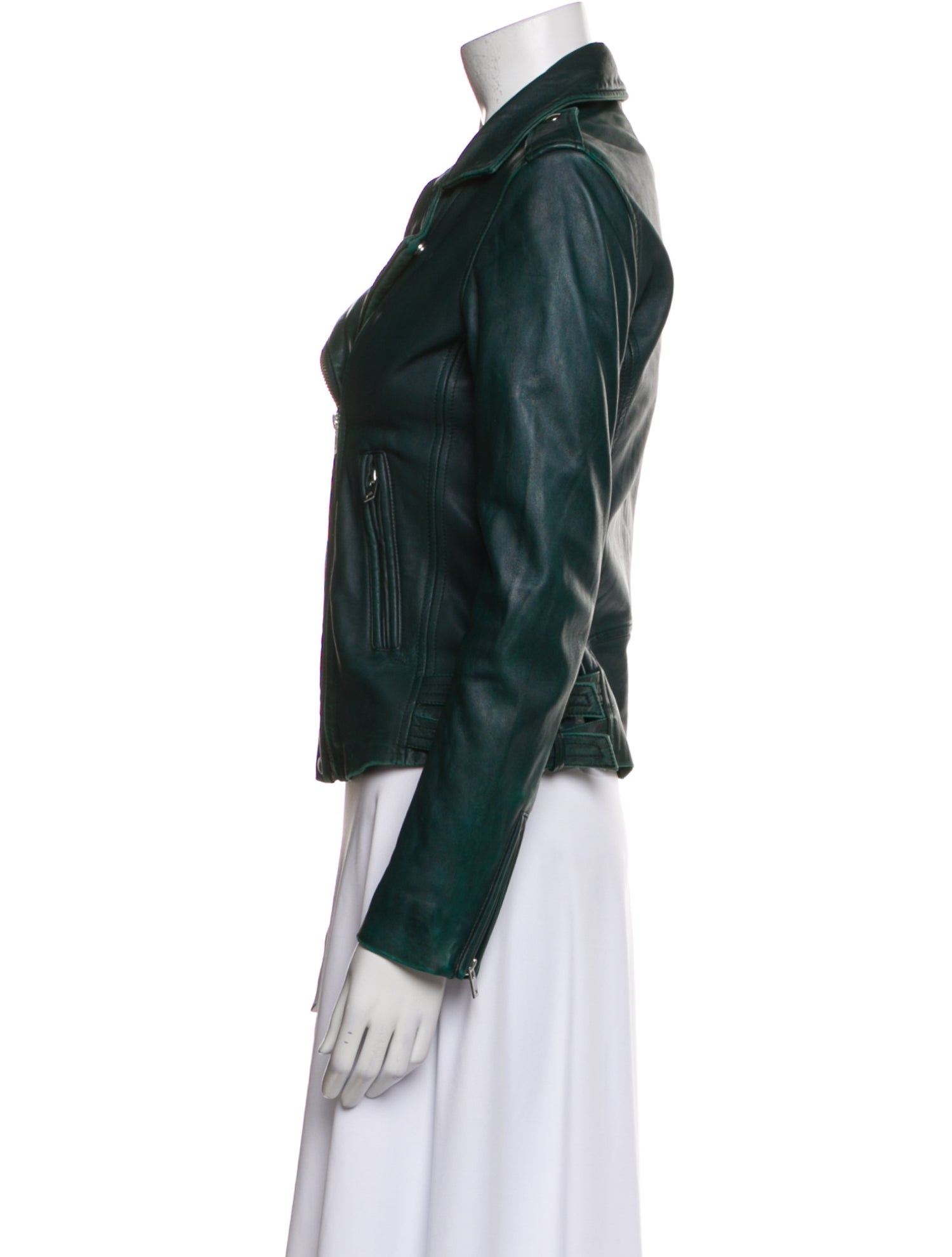 Iro Lamb Leather Biker Jacket