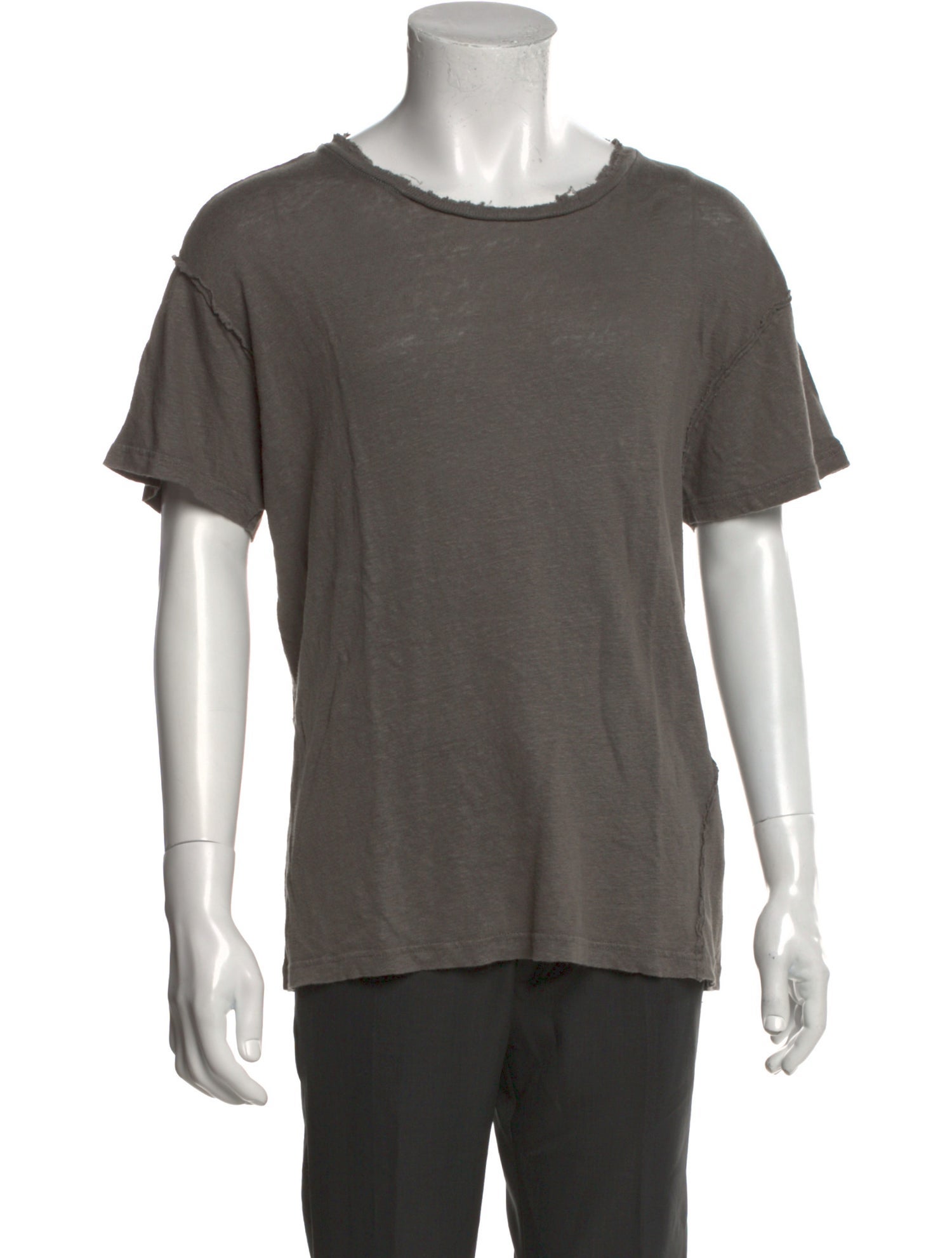 Iro Linen Crew Neck T-Shirt