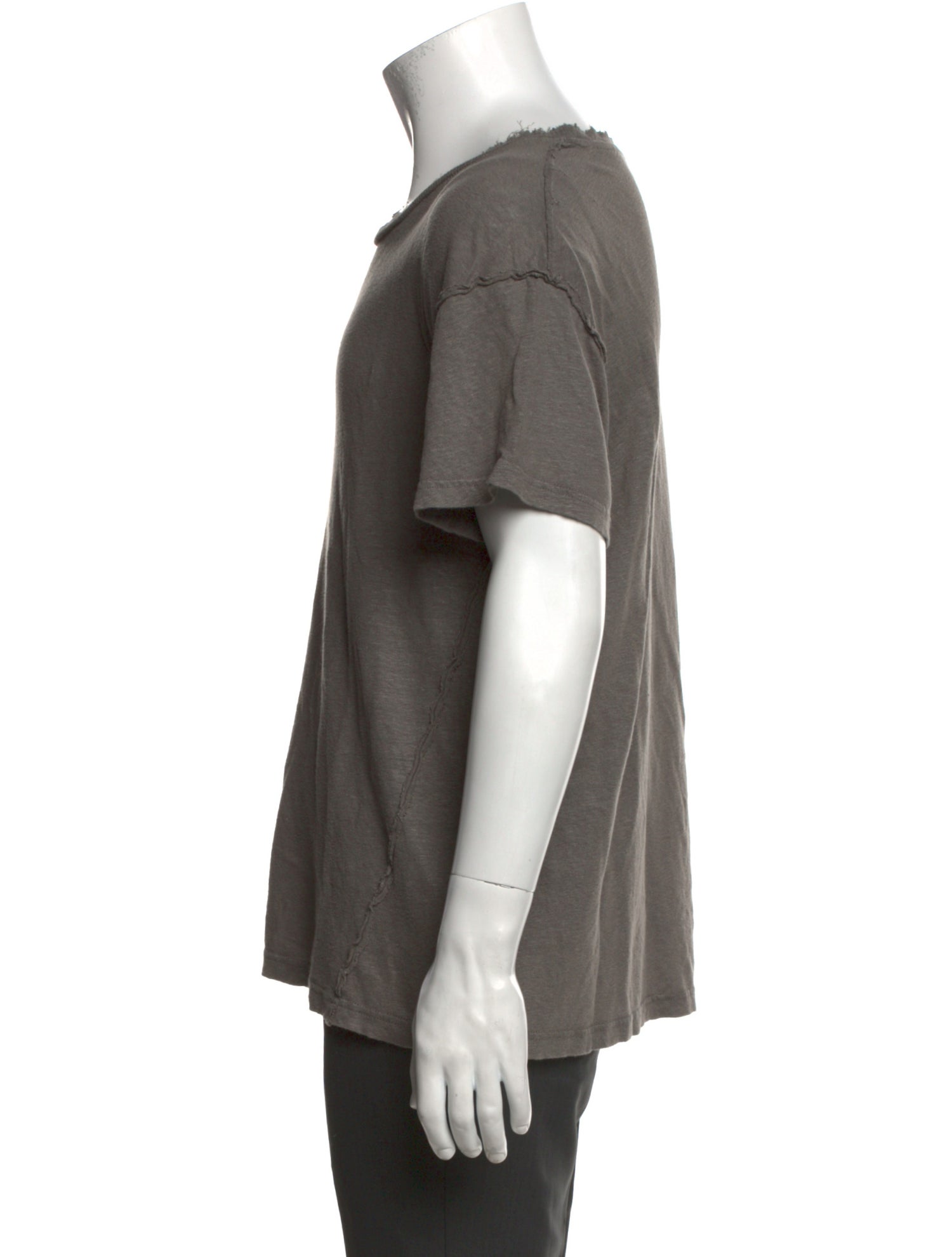 Iro Linen Crew Neck T-Shirt