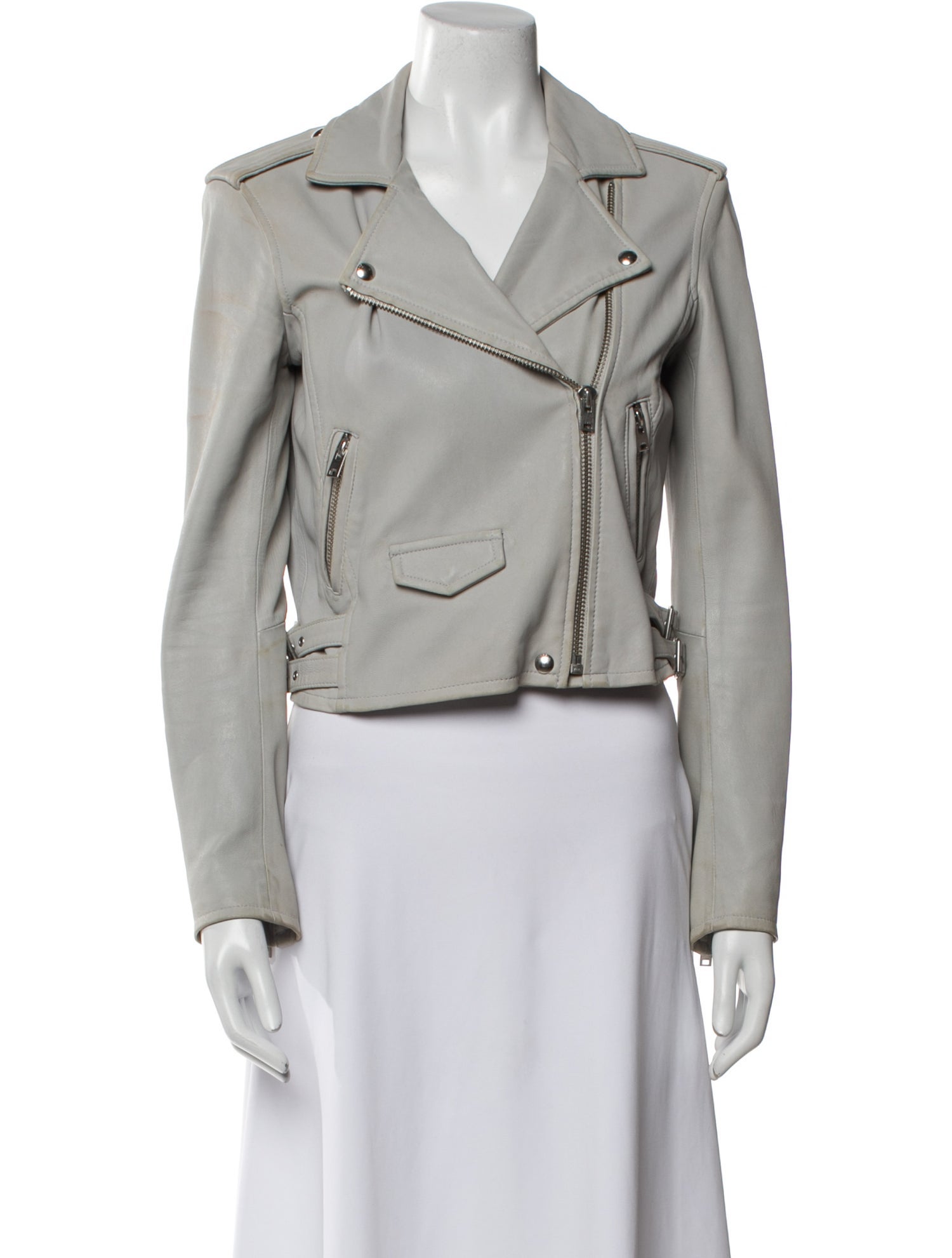 Iro Lamb Leather Biker Jacket