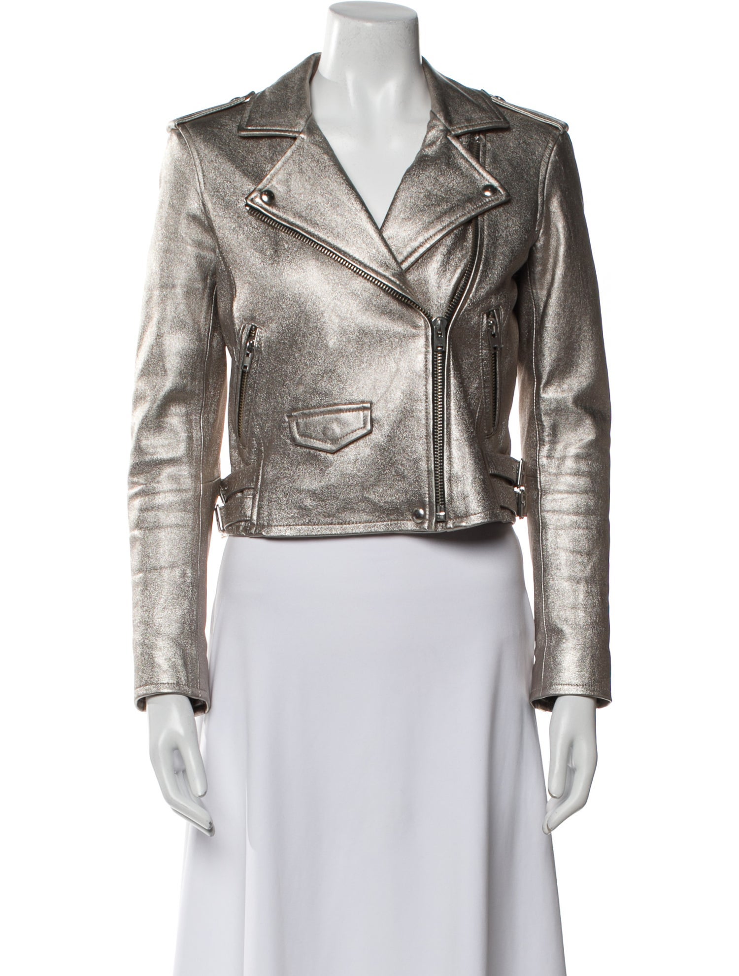 Iro Lamb Leather Biker Jacket