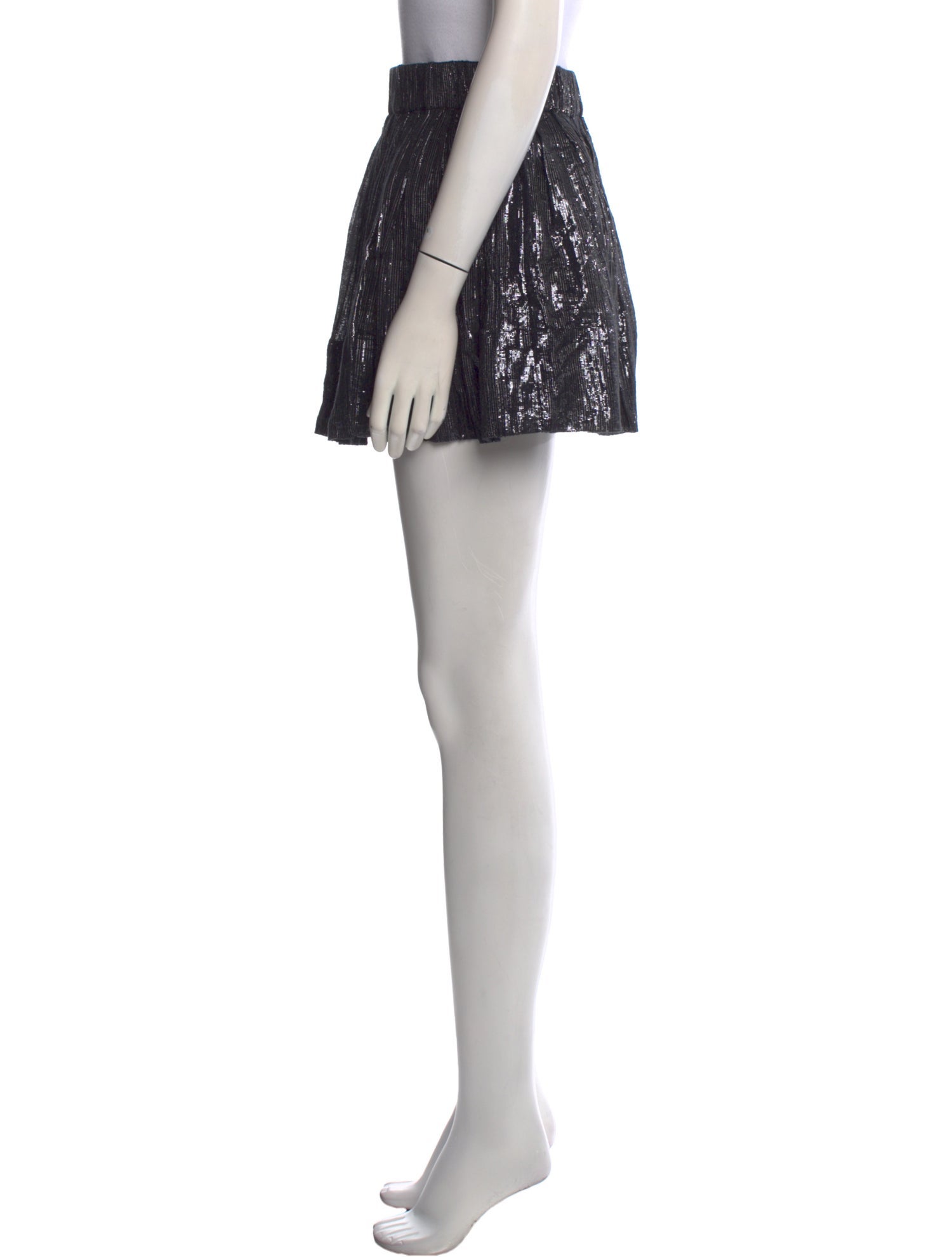 Iro Glitter Accents Mini Skirt