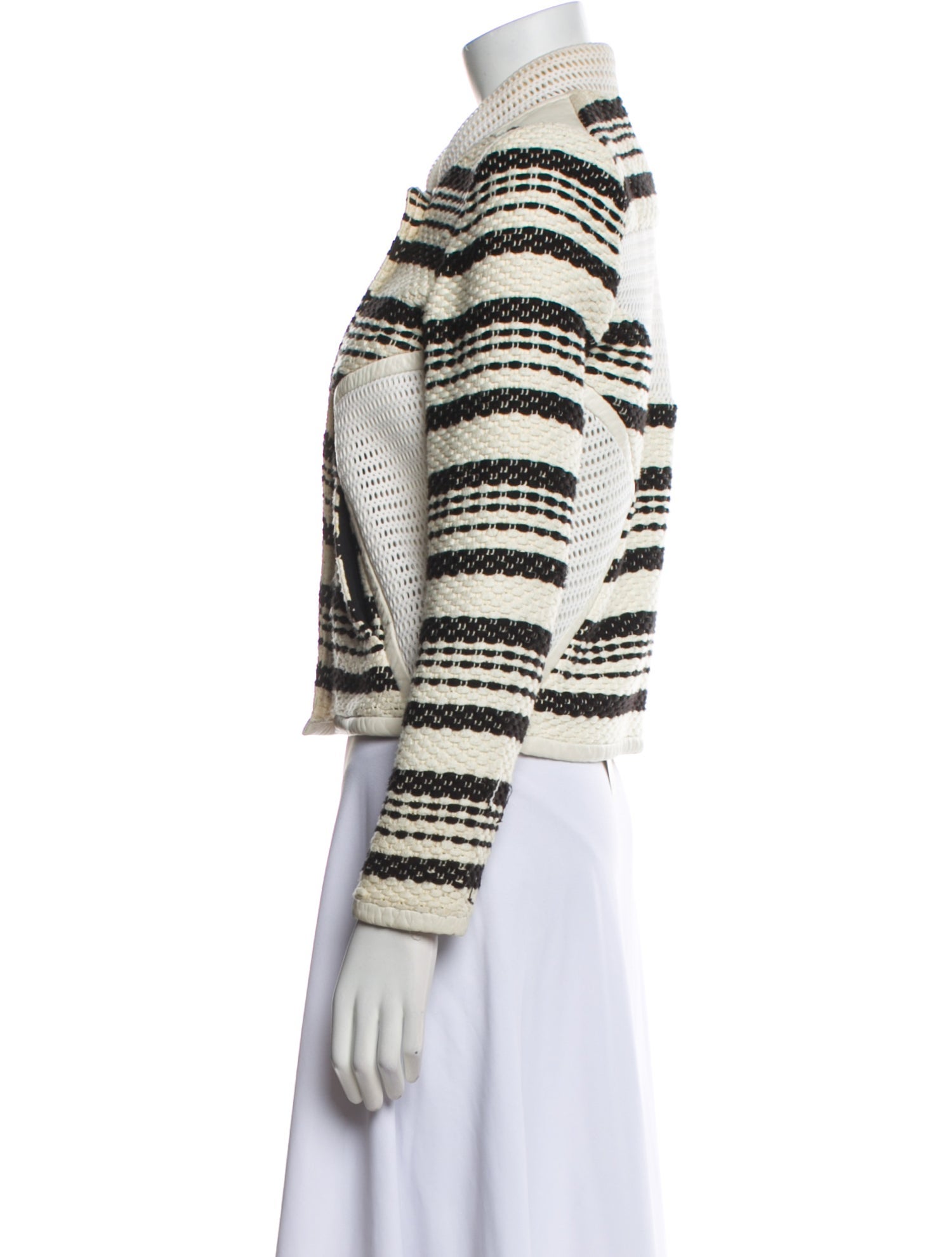 Iro Striped Evening Jacket