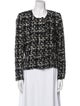 Iro Wool Tweed Pattern Evening Jacket
