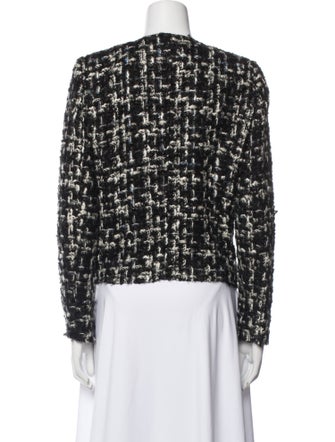 Iro Wool Tweed Pattern Evening Jacket