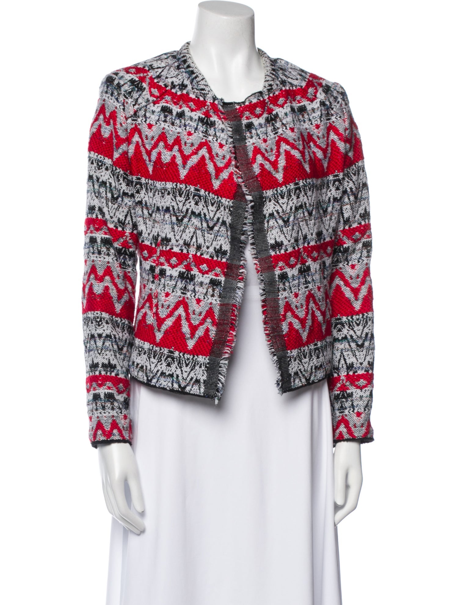 Iro Printed Evening Jacket