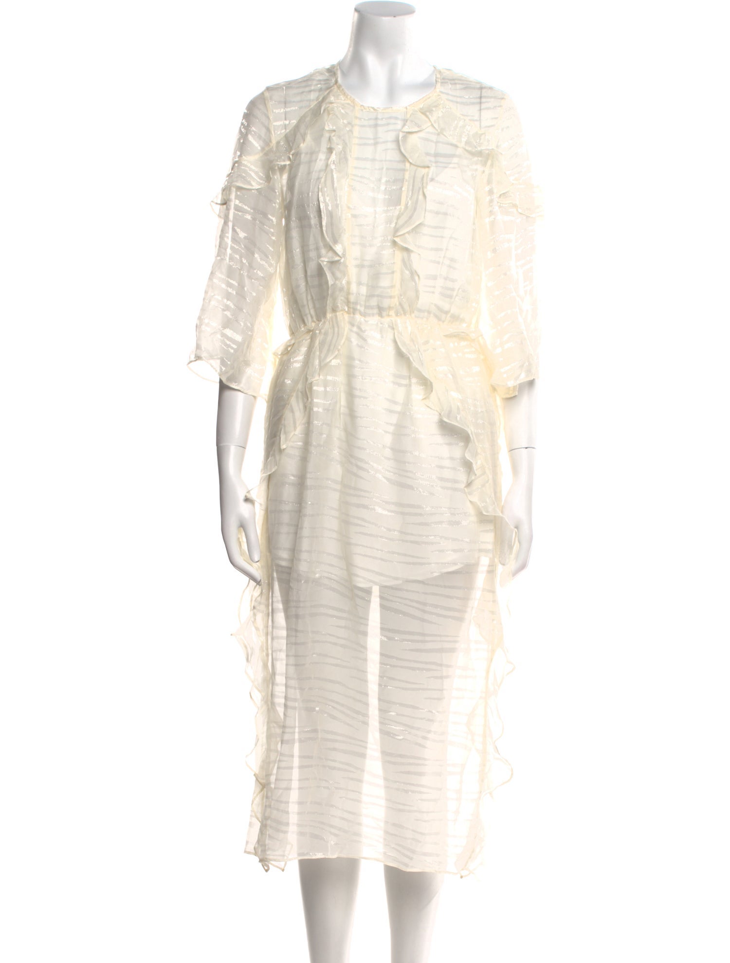 Iro Crew Neck Knee-Length Dress w/ Tags